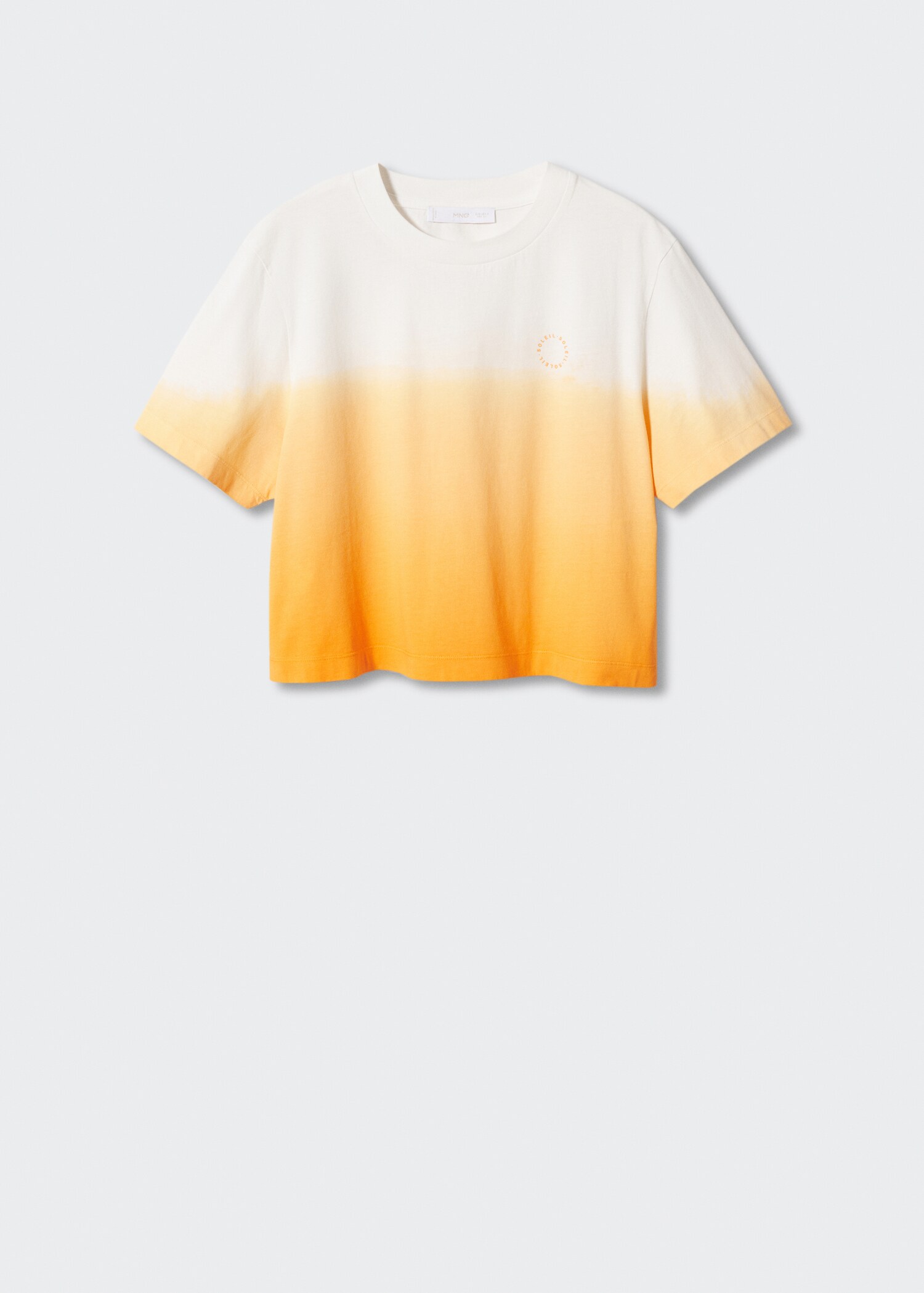 Pamučna ombre majica - Artikl bez modela