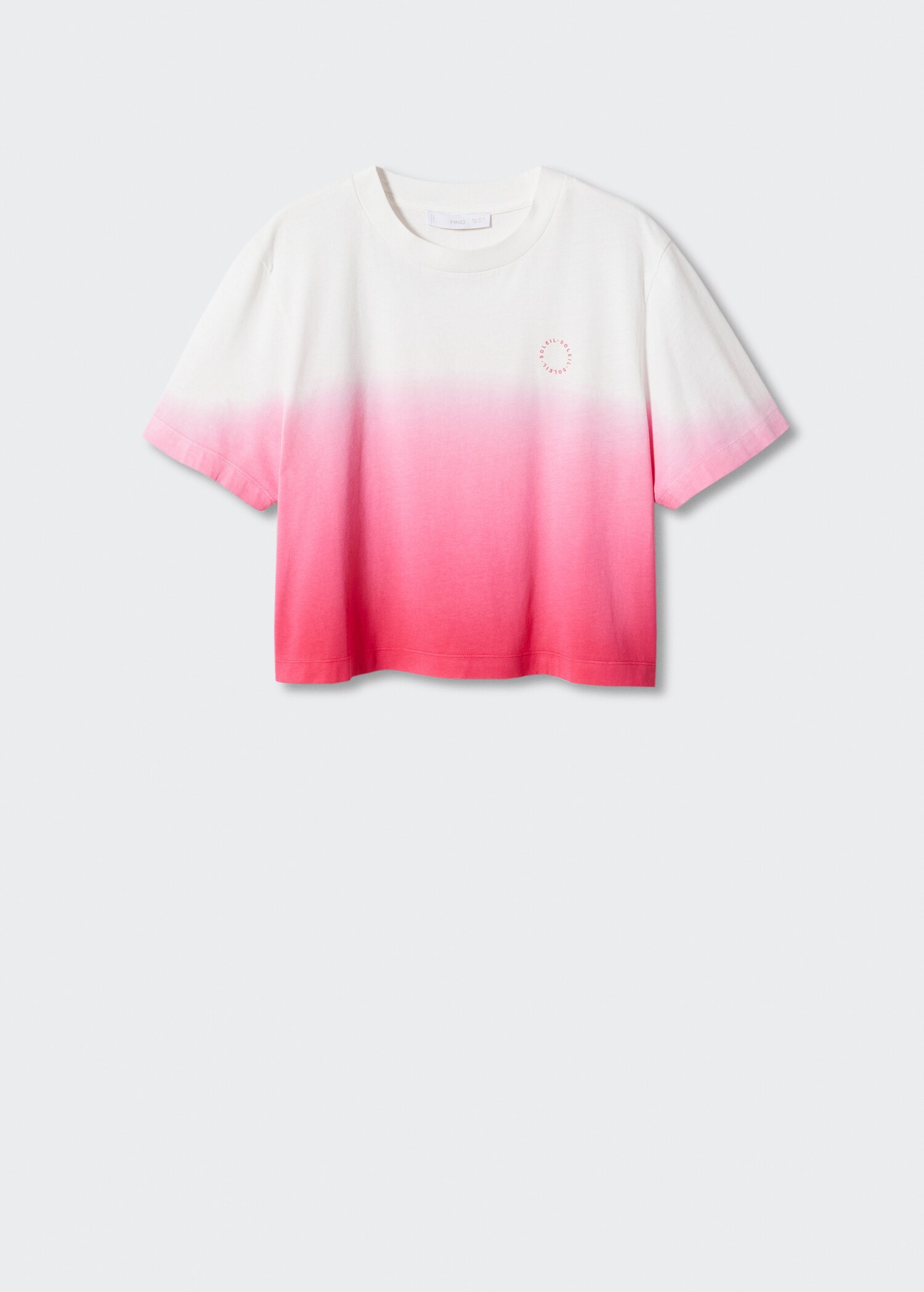 Pamučna ombre majica - Artikl bez modela