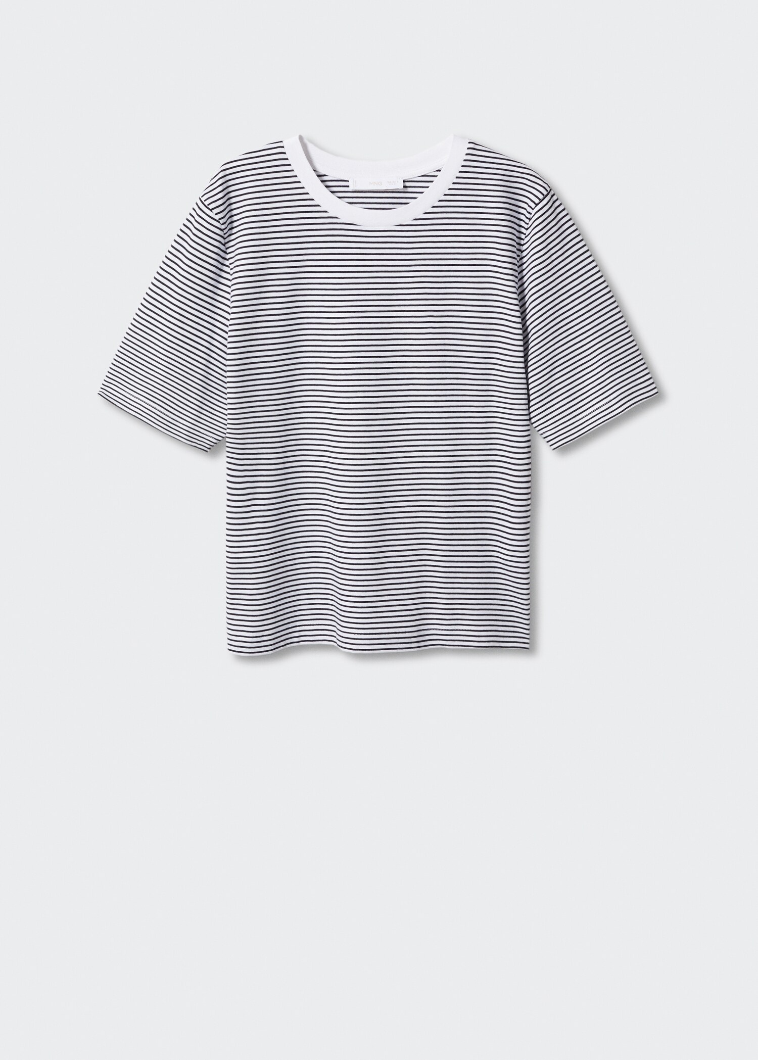 T-shirt coton à rayures - Article sans modèle