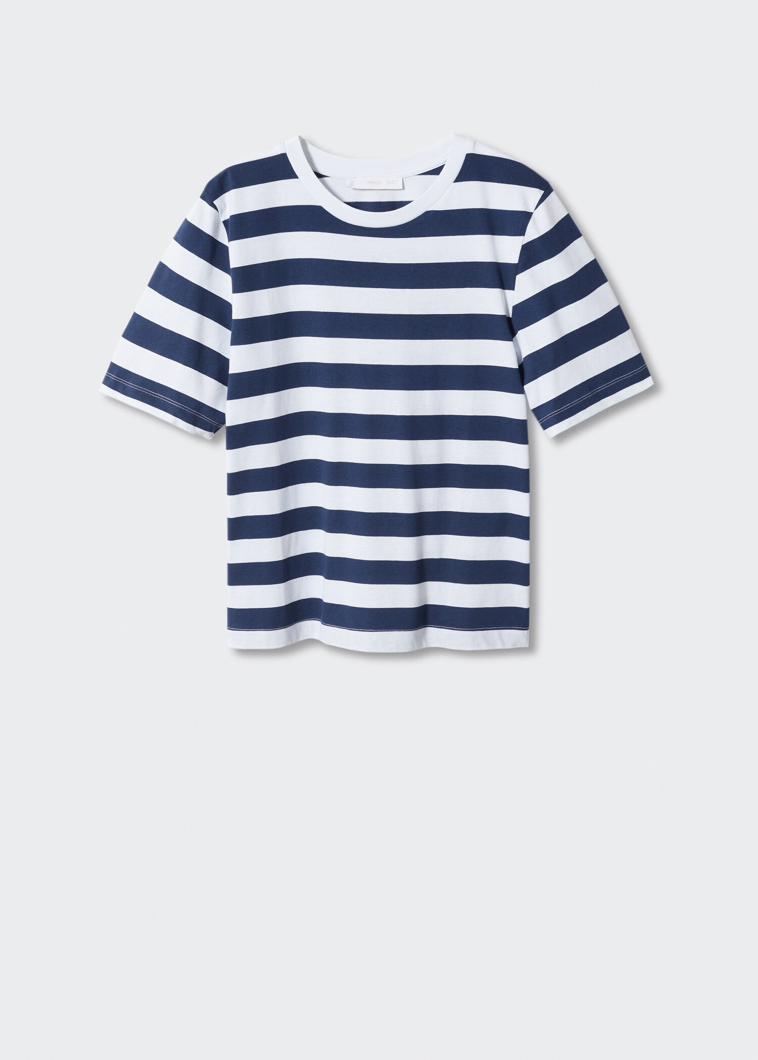T-shirt coton à rayures - Article sans modèle