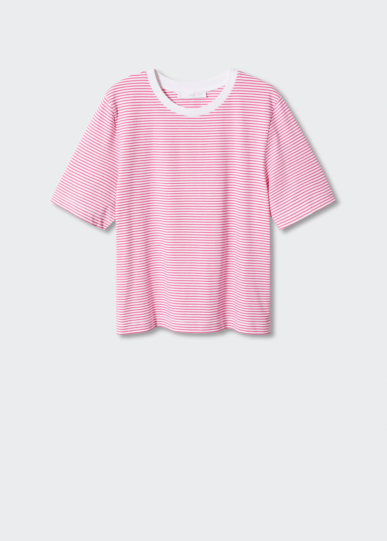 T-shirt coton à rayures - Article sans modèle