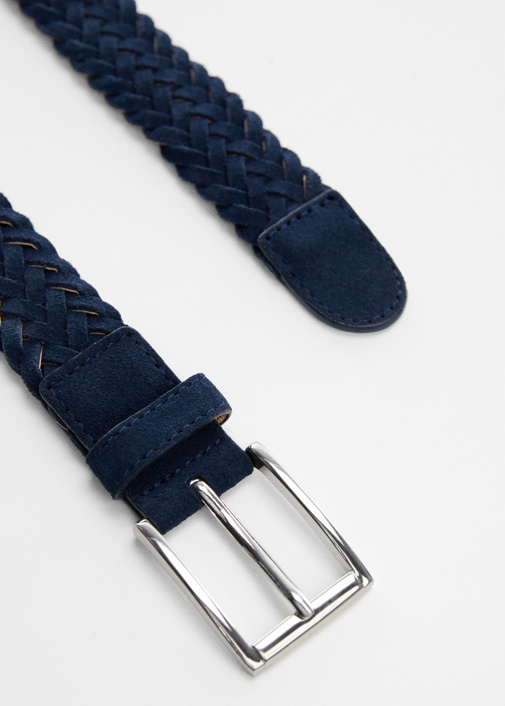 Braided suede belt - Details of the article 1