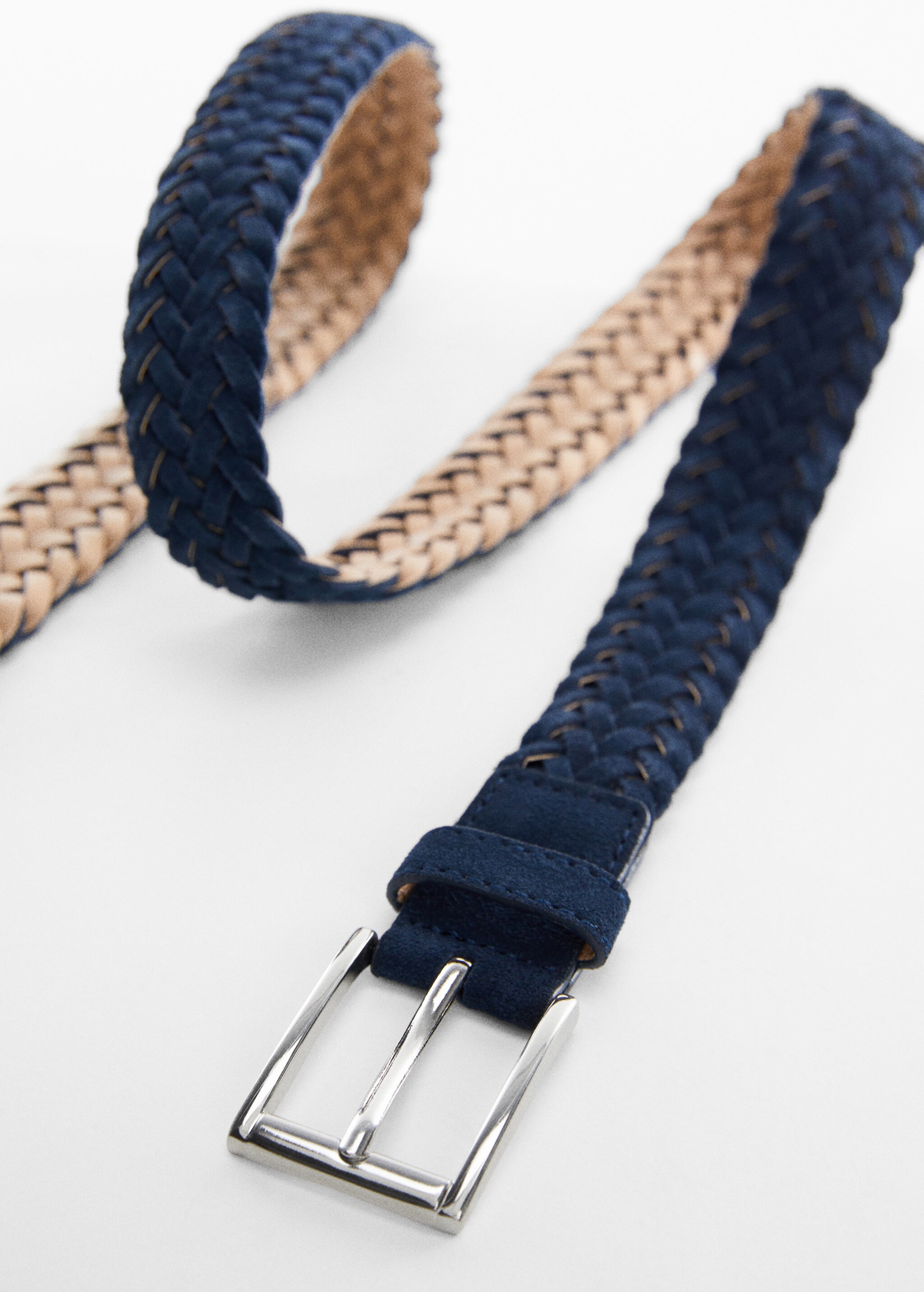 Braided suede belt - Details of the article 2