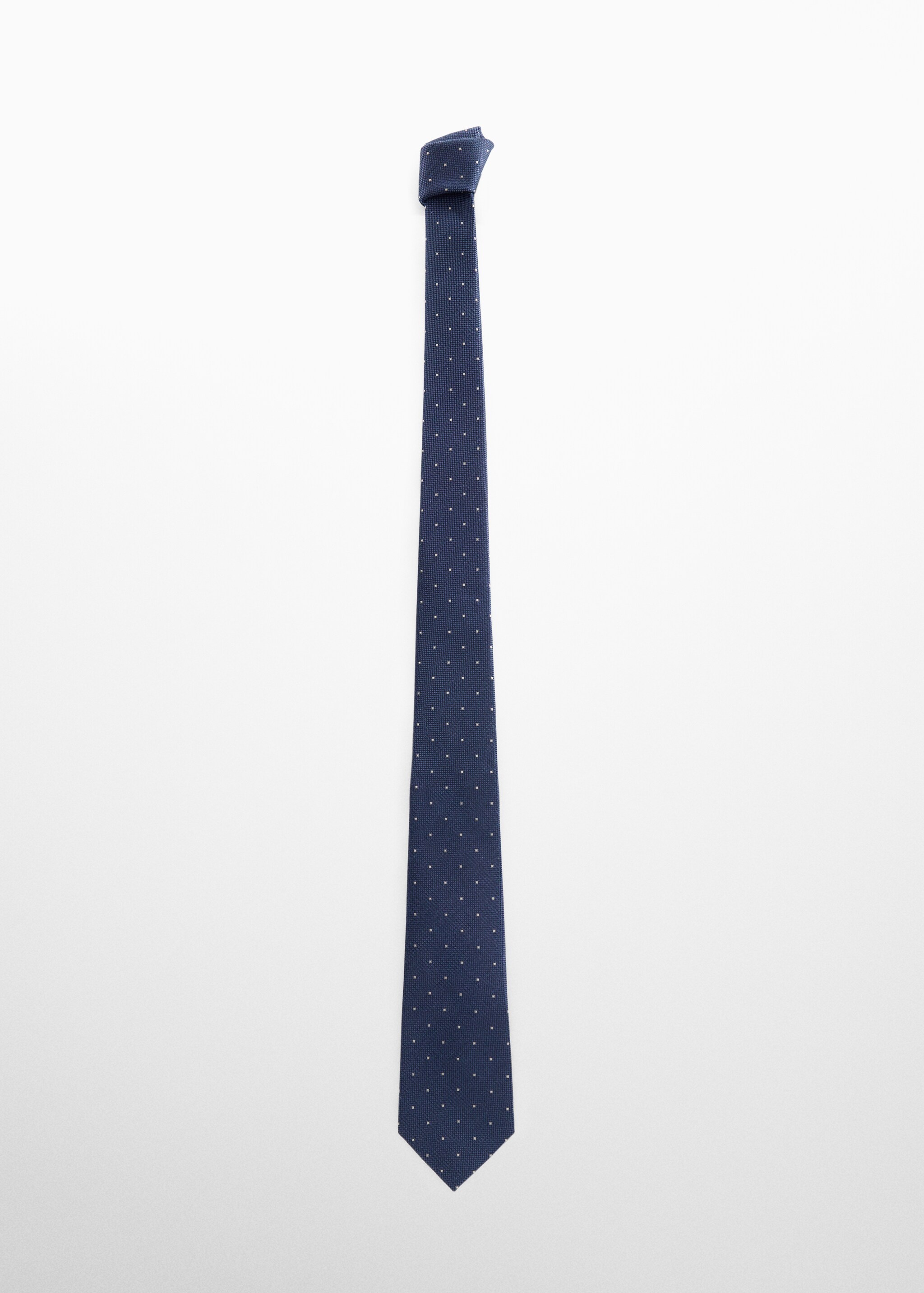 Mikro puantiyeli biçimli kravat - Modelsiz ürün