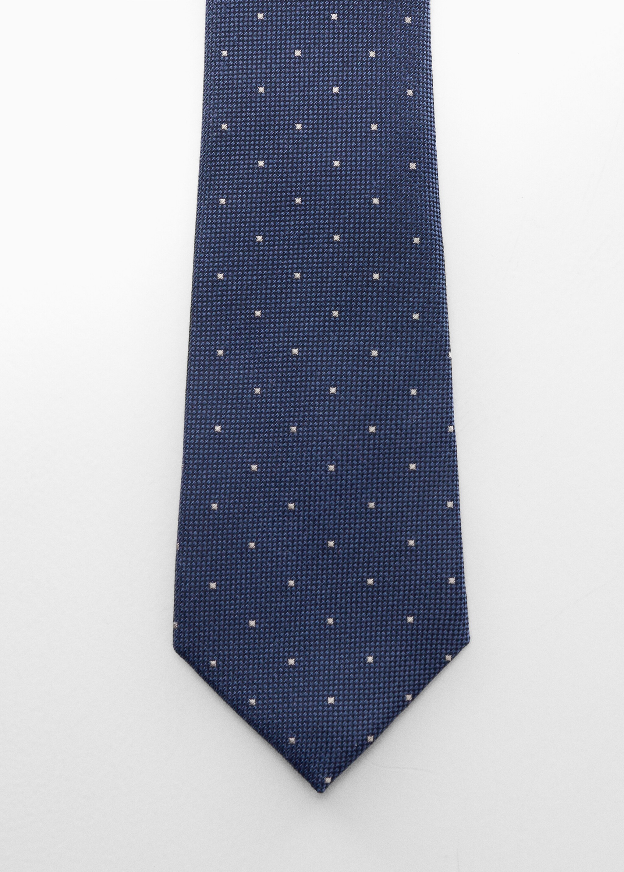 Mikro puantiyeli biçimli kravat - Ürün detayı 1