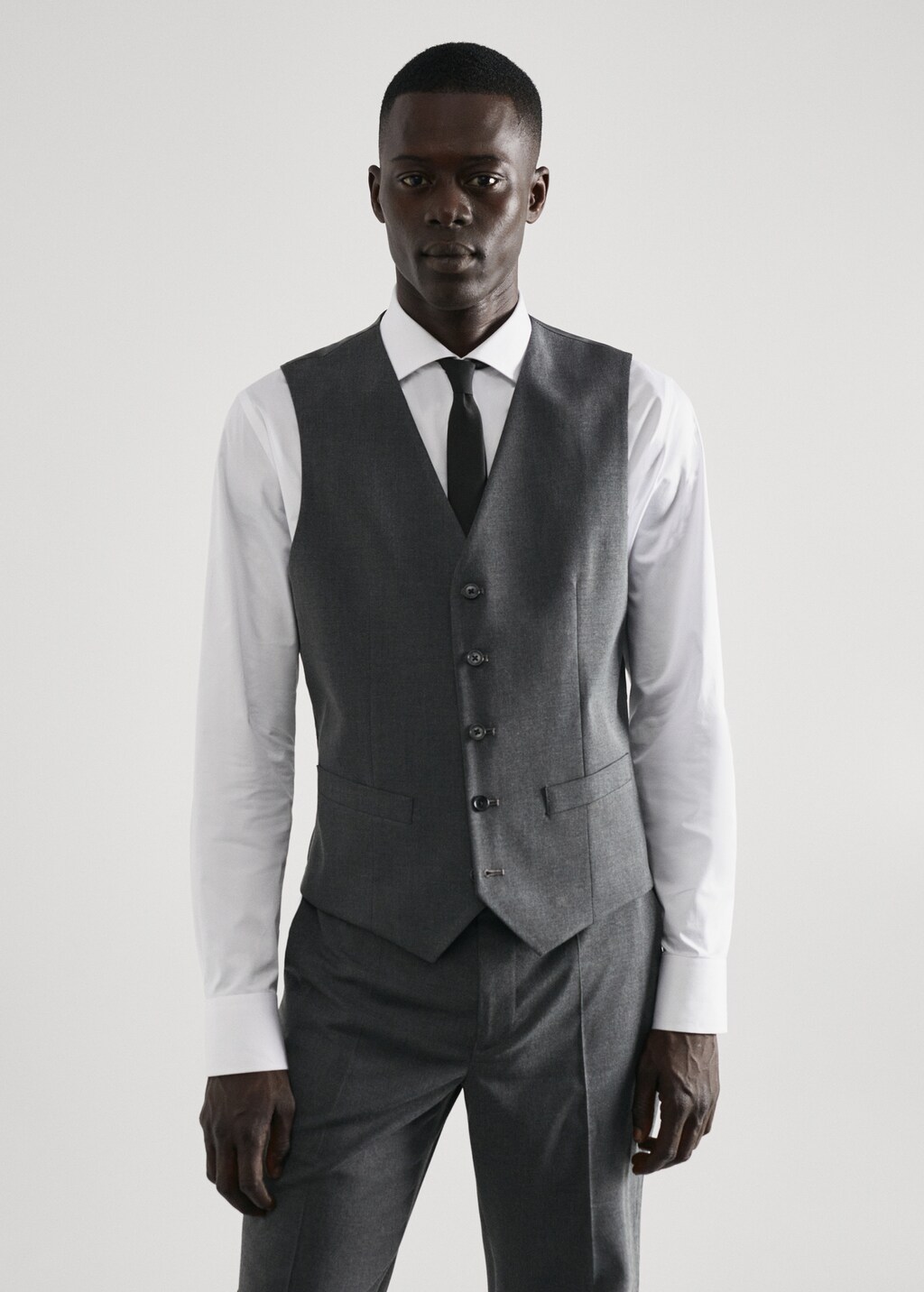 Slim fit suit waistcoat Men MANGO Georgia