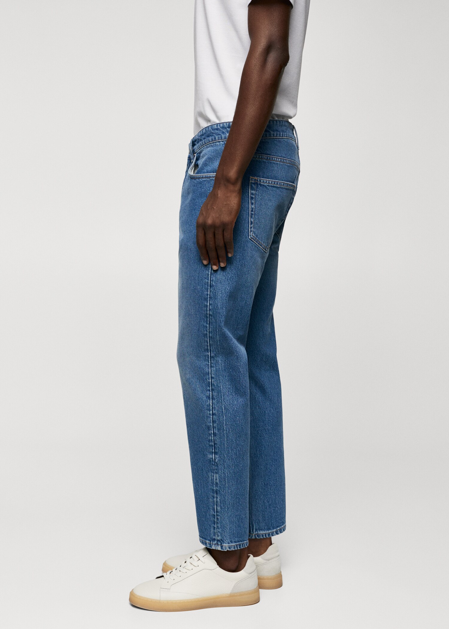 Ben tapered cropped jeans - Details of the article 2