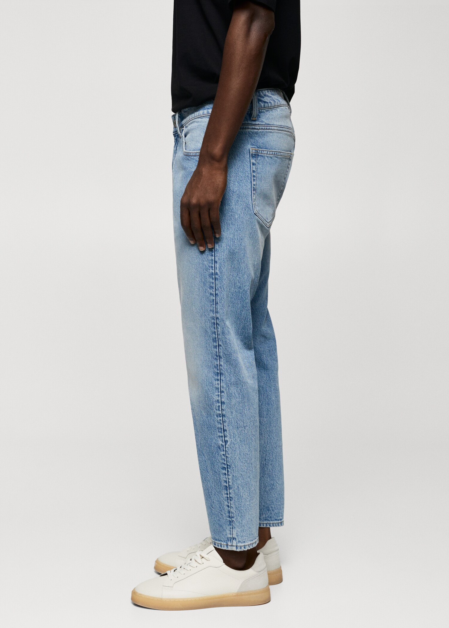 Ben tapered cropped jeans - Details of the article 2