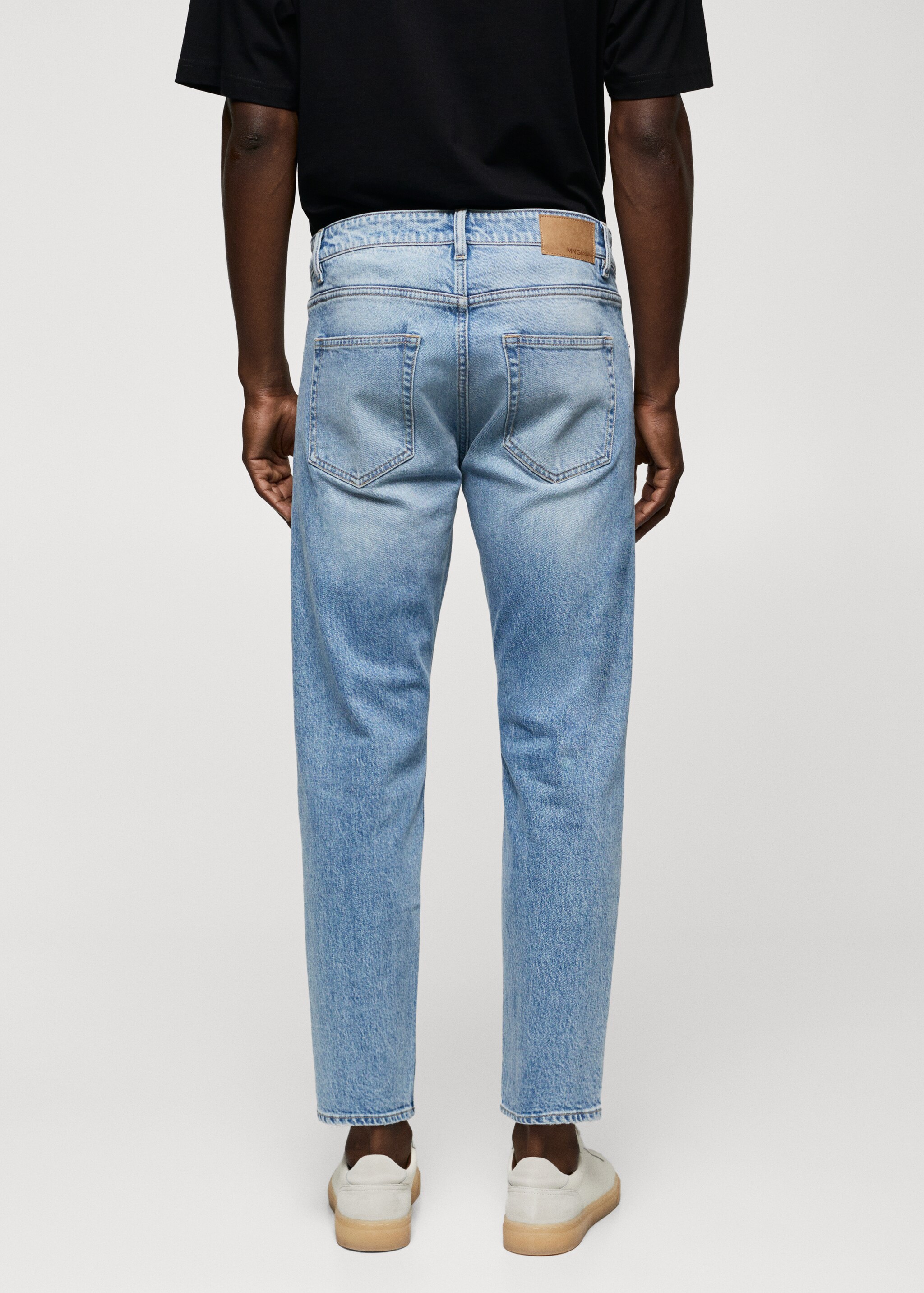 Ben tapered cropped jeans - Reverse of the article