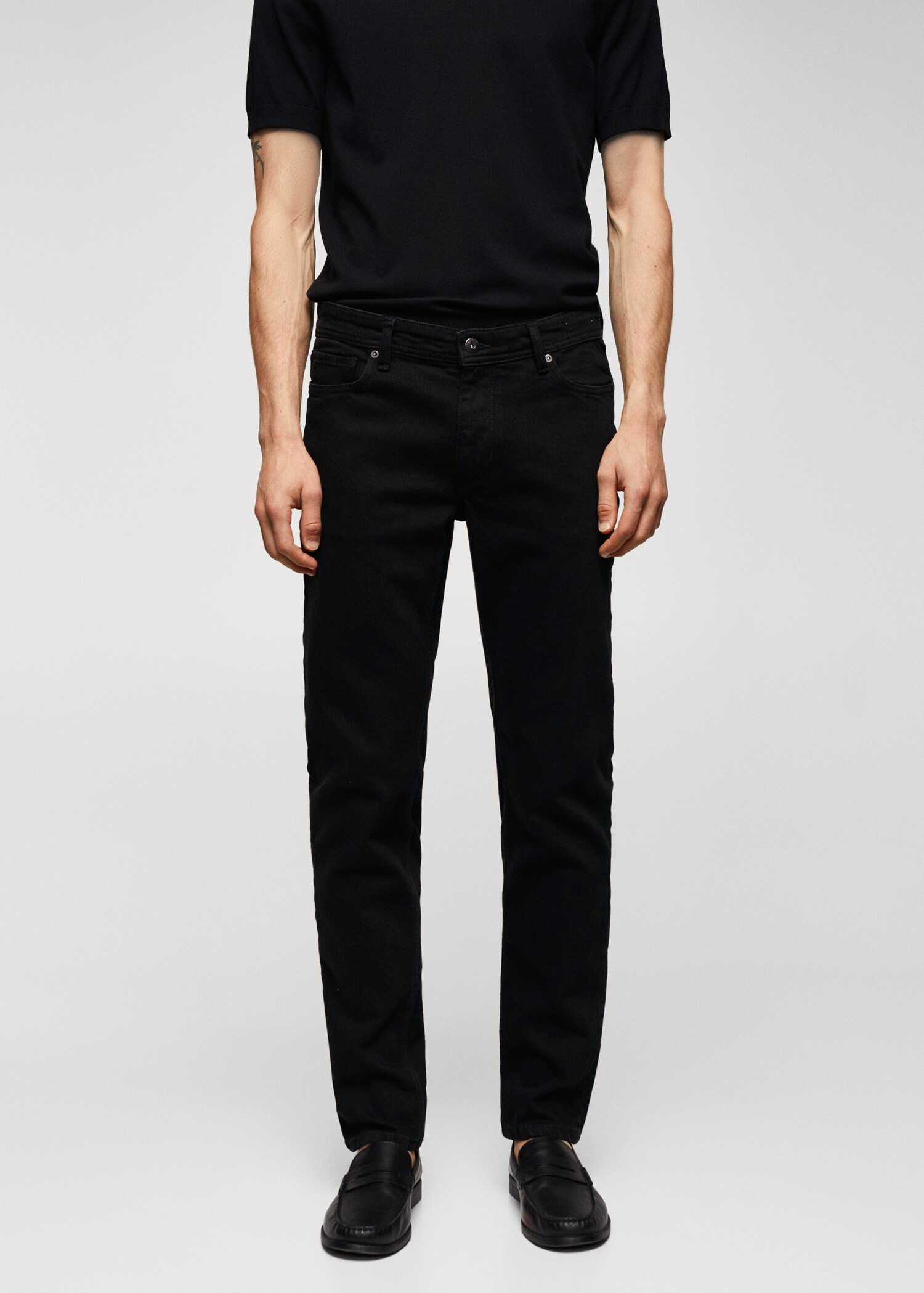 Jan slim-fit jeans - Medium plane