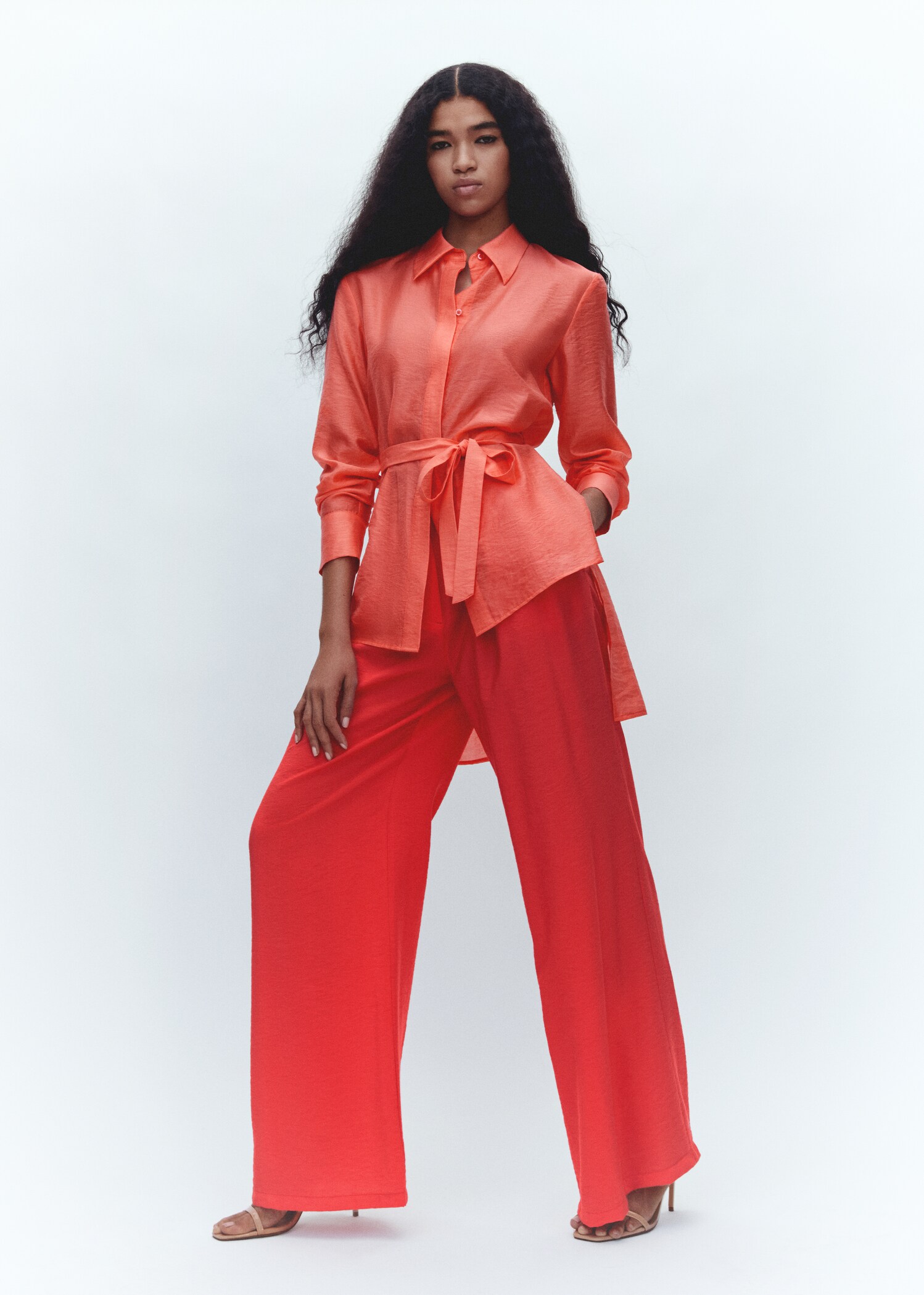 Lyocell shirt with bow - Details of the article 6