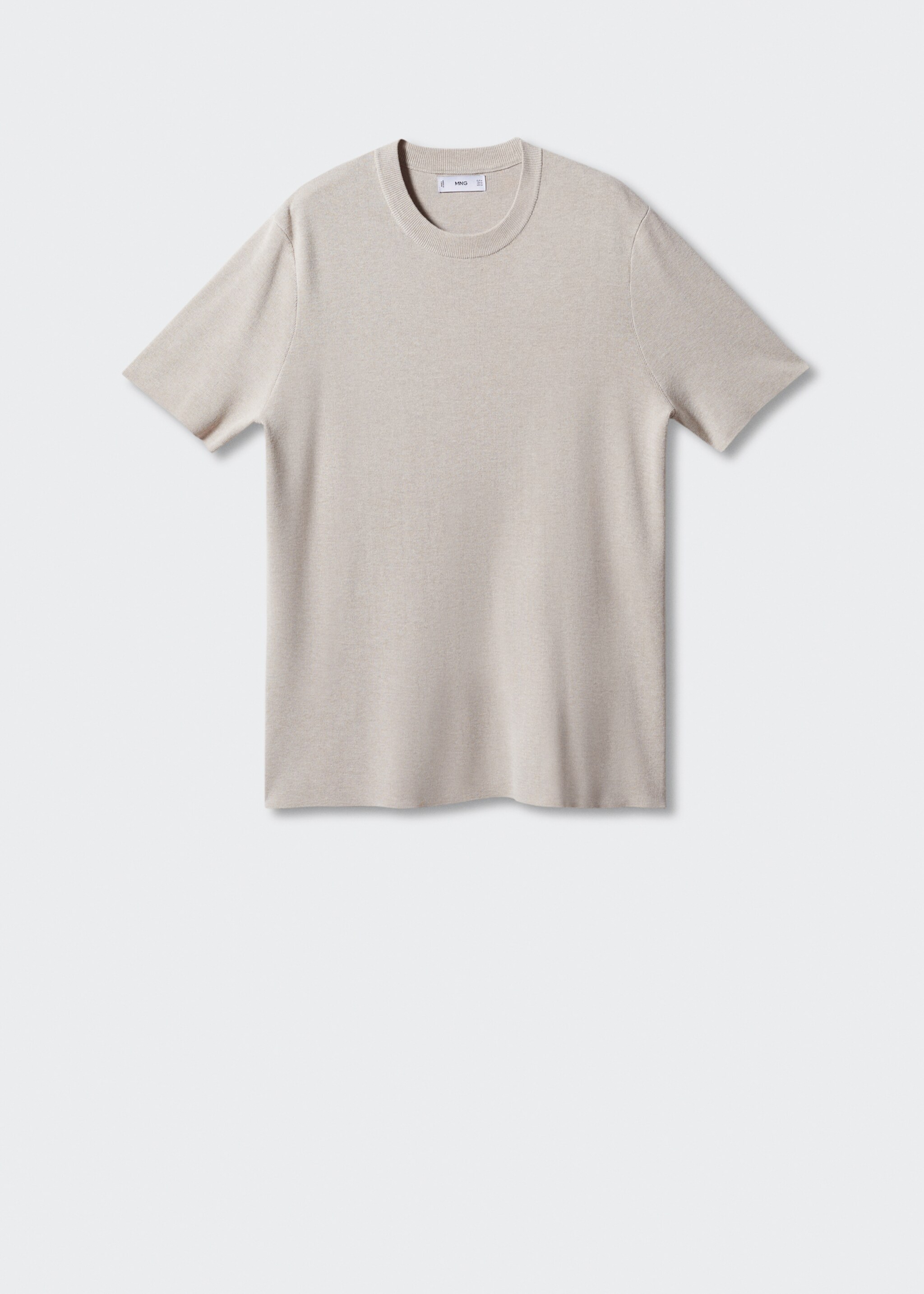 Camiseta punto fino algodón - Artículo sin modelo