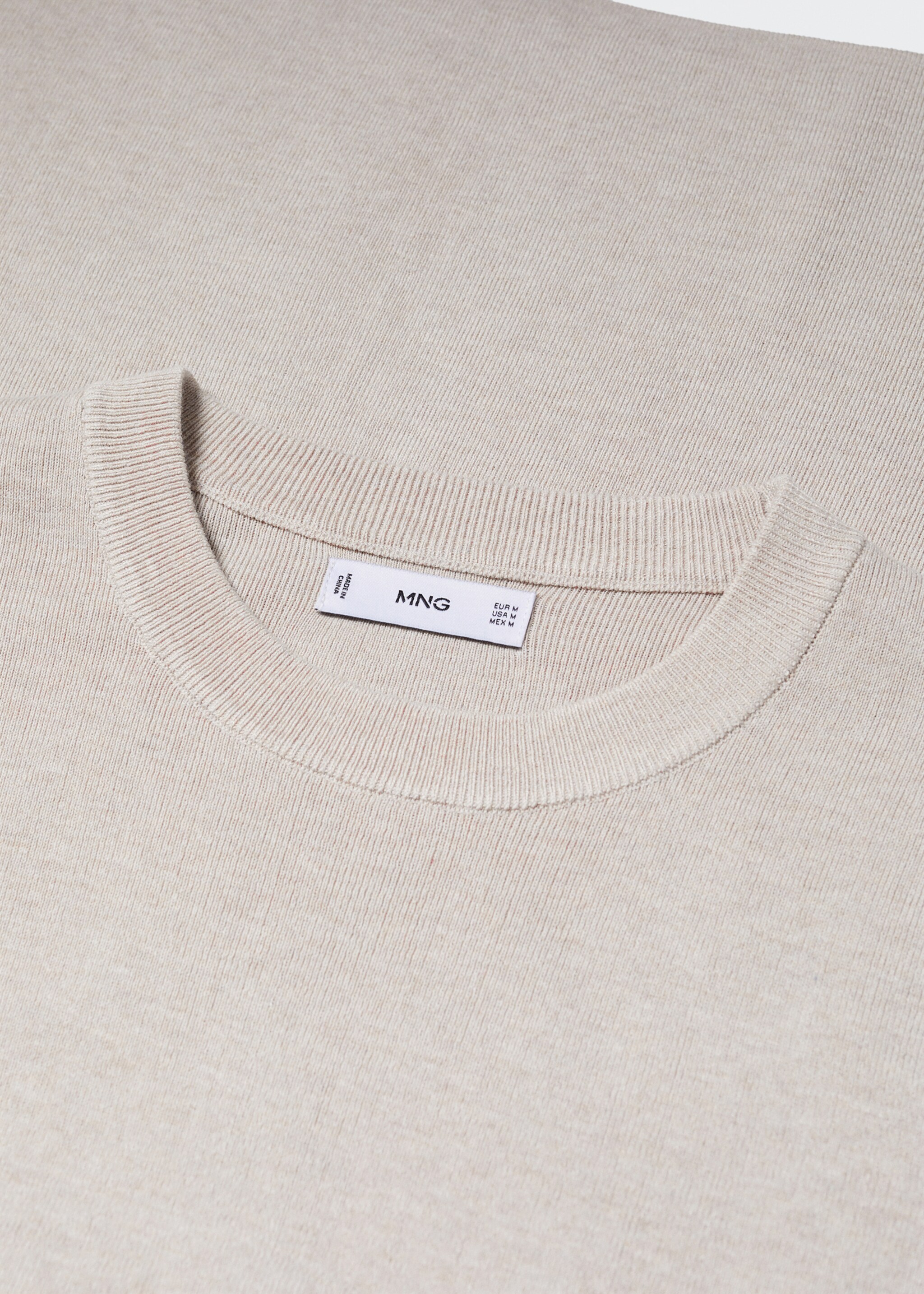 Camiseta punto fino algodón - Detalle del artículo 8