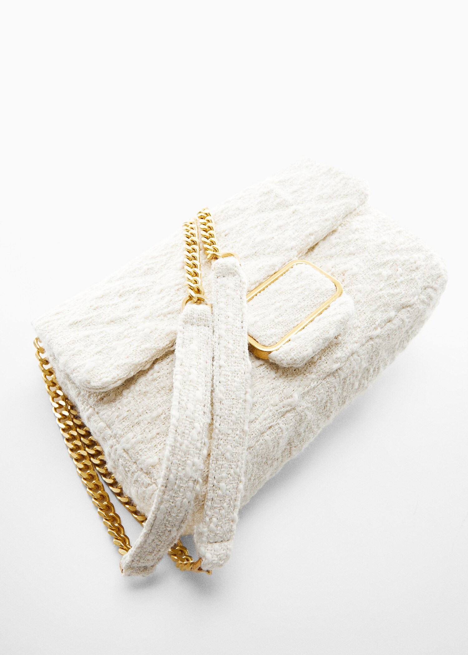 Textured chain bag - Details of the article 5