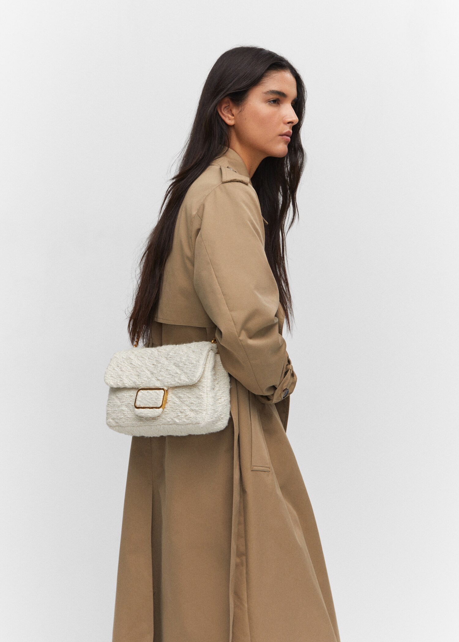 Textured chain bag - Details of the article 9