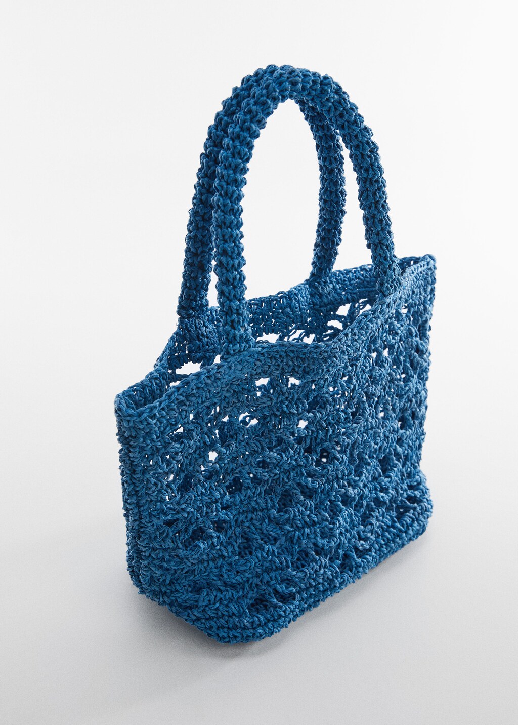 Bolso rafia doble asa