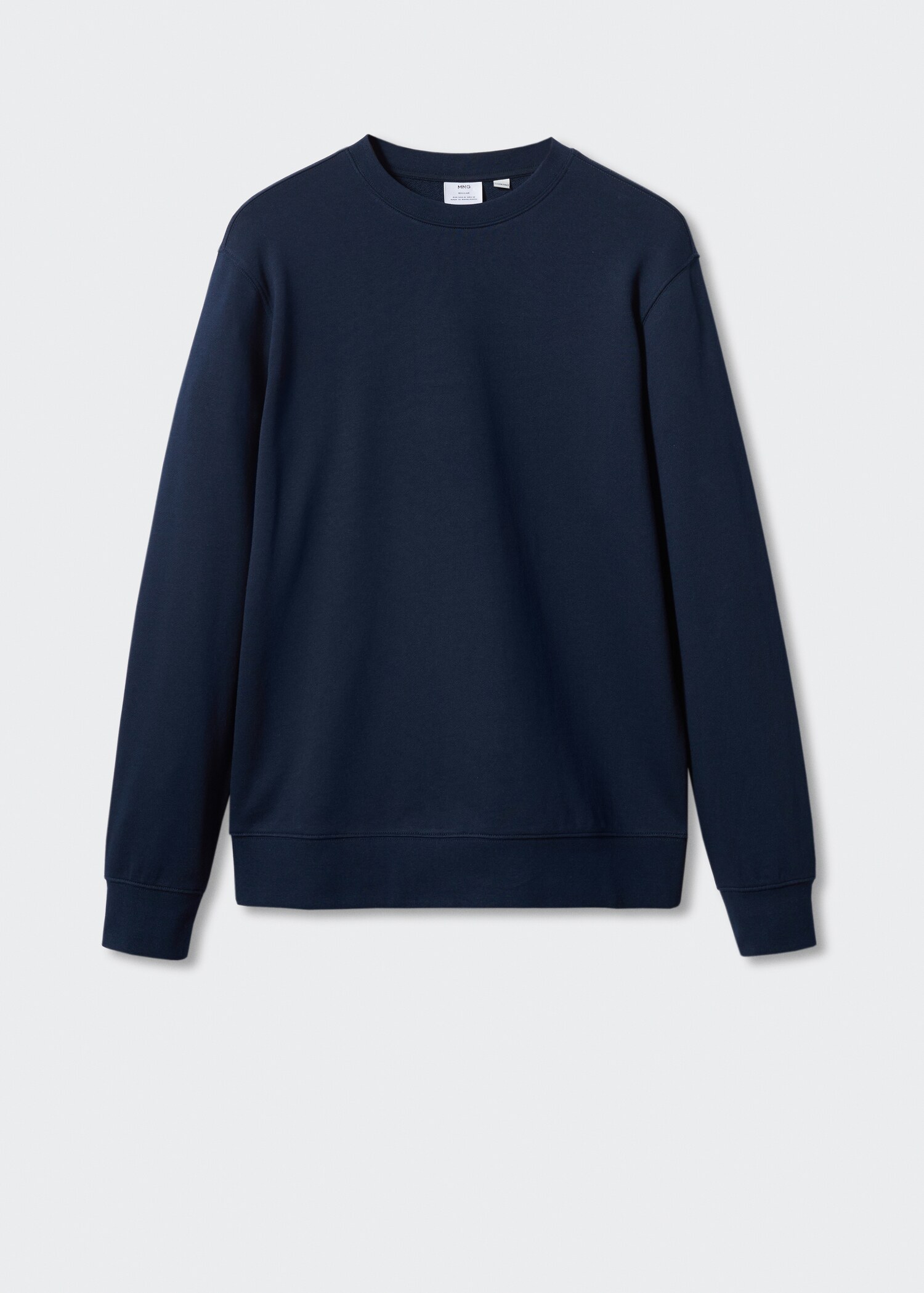 100% cotton basic sweatshirt  - Article without model