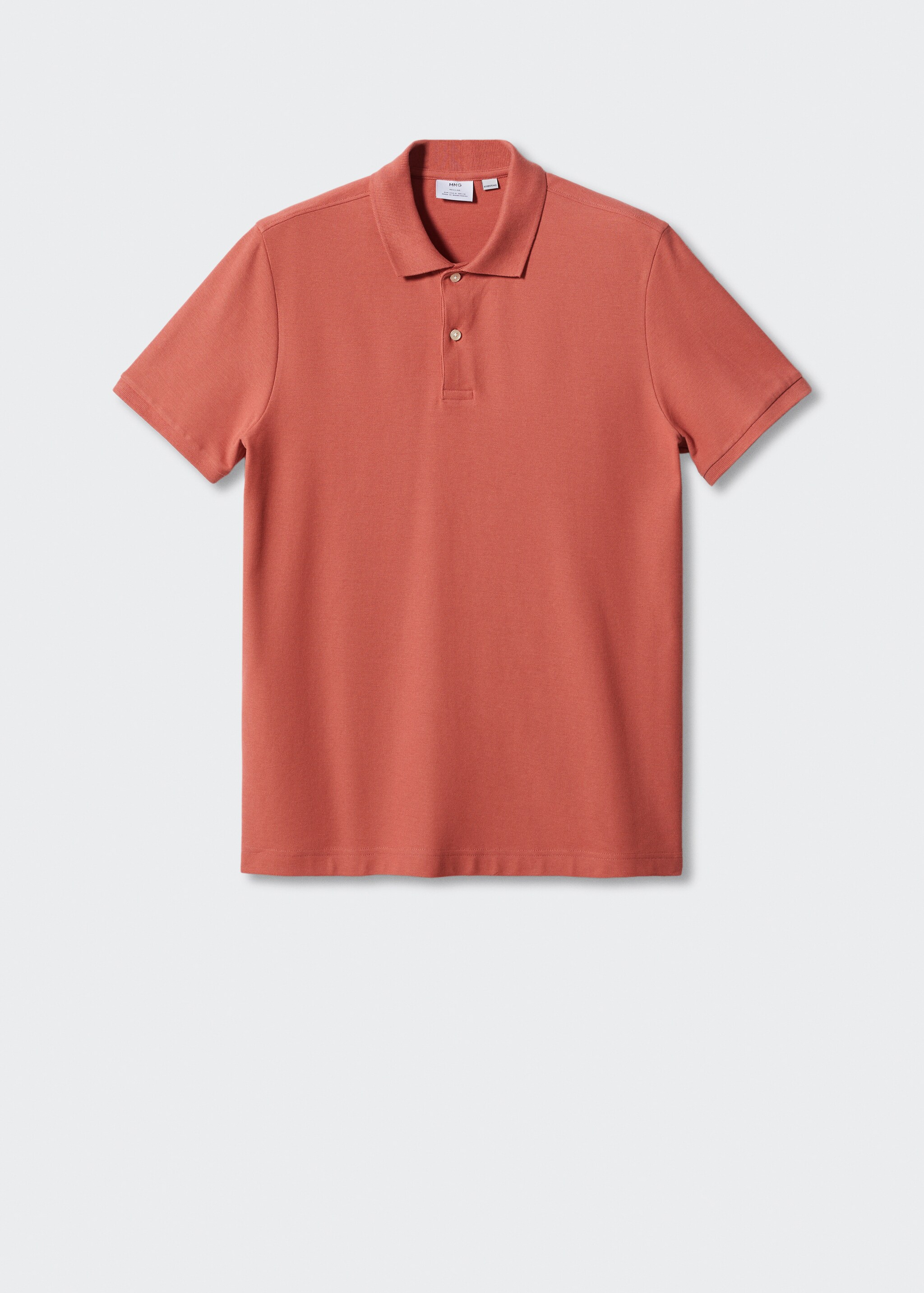 Koszulka polo z piki z 100% bawełny - Artykuł bez modela/modelki