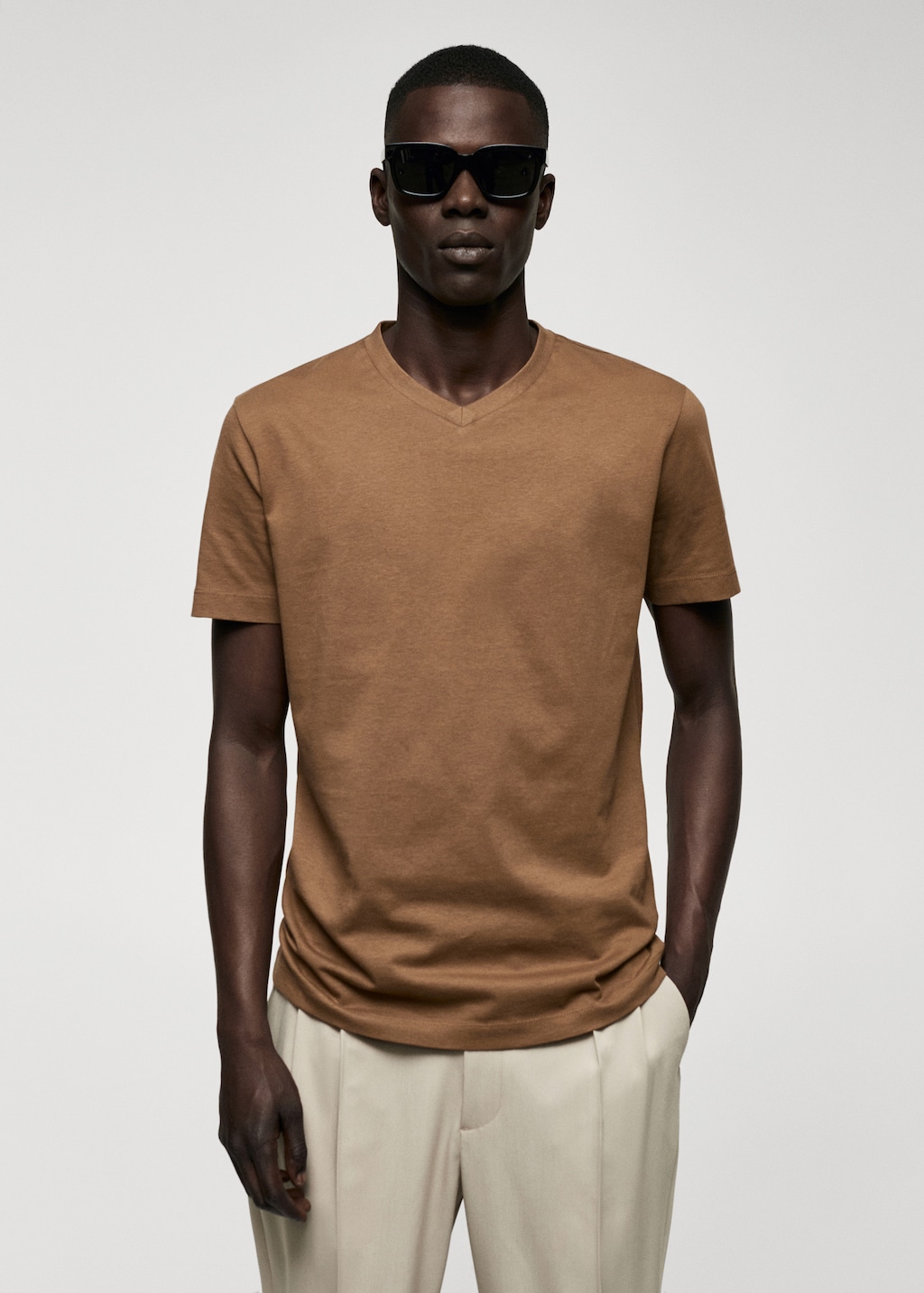 Mango basics t shirt best sale