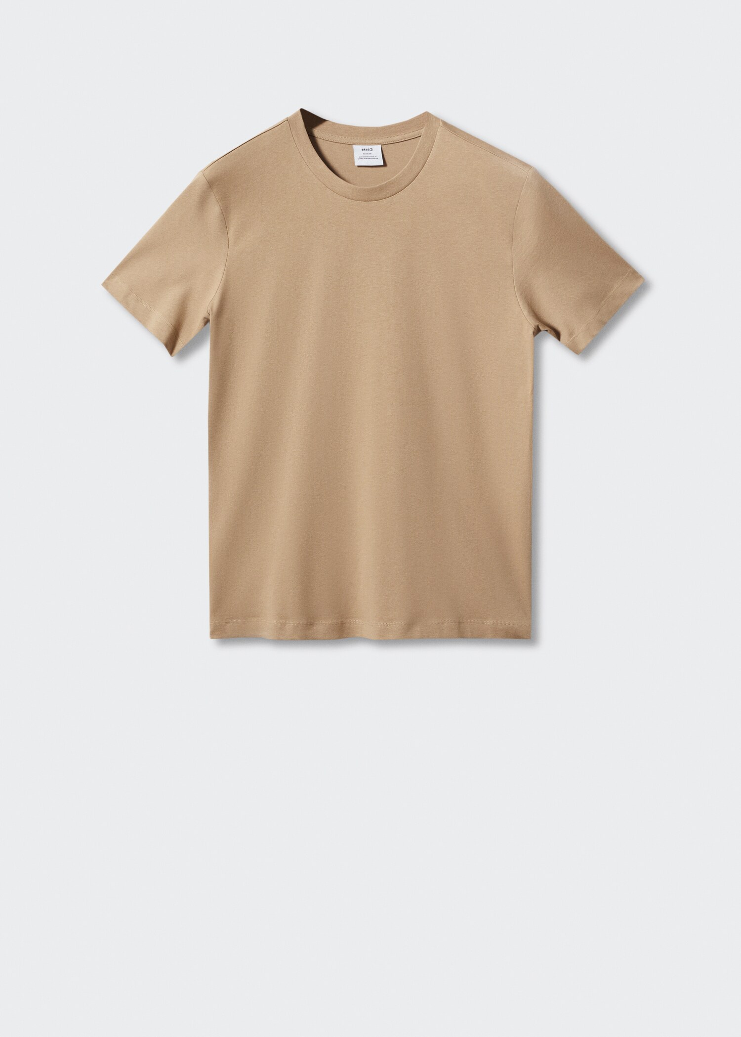 Basic cotton stretch t-shirt - Article without model