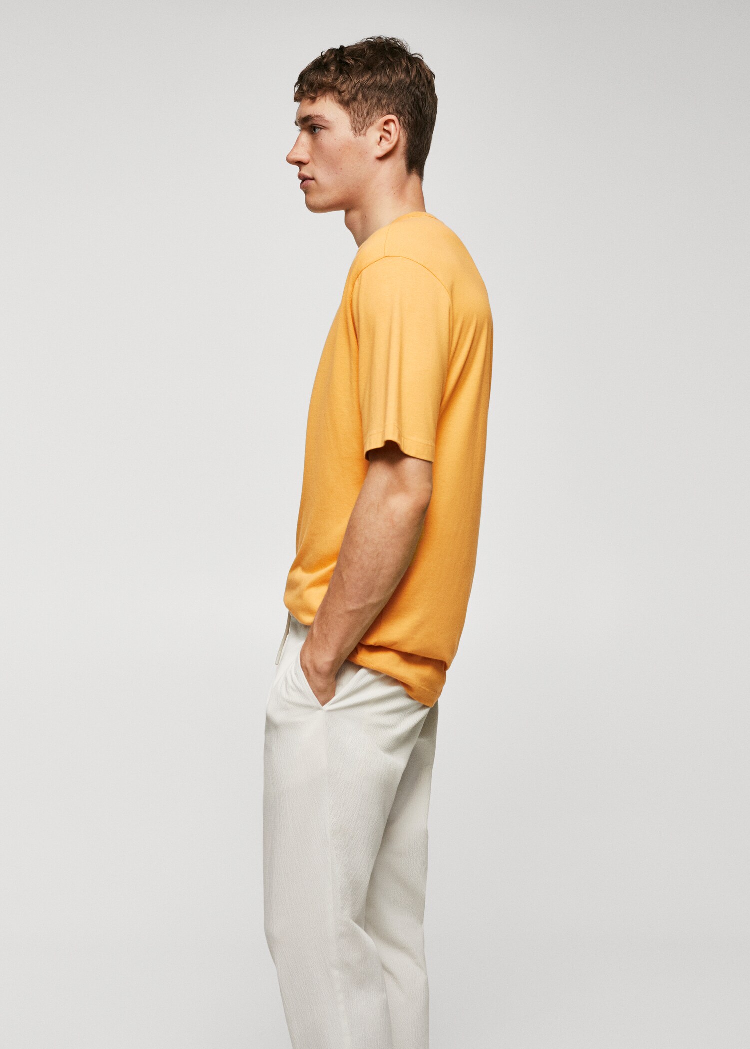 Basic mercerised lightweight shirt - Details of the article 2