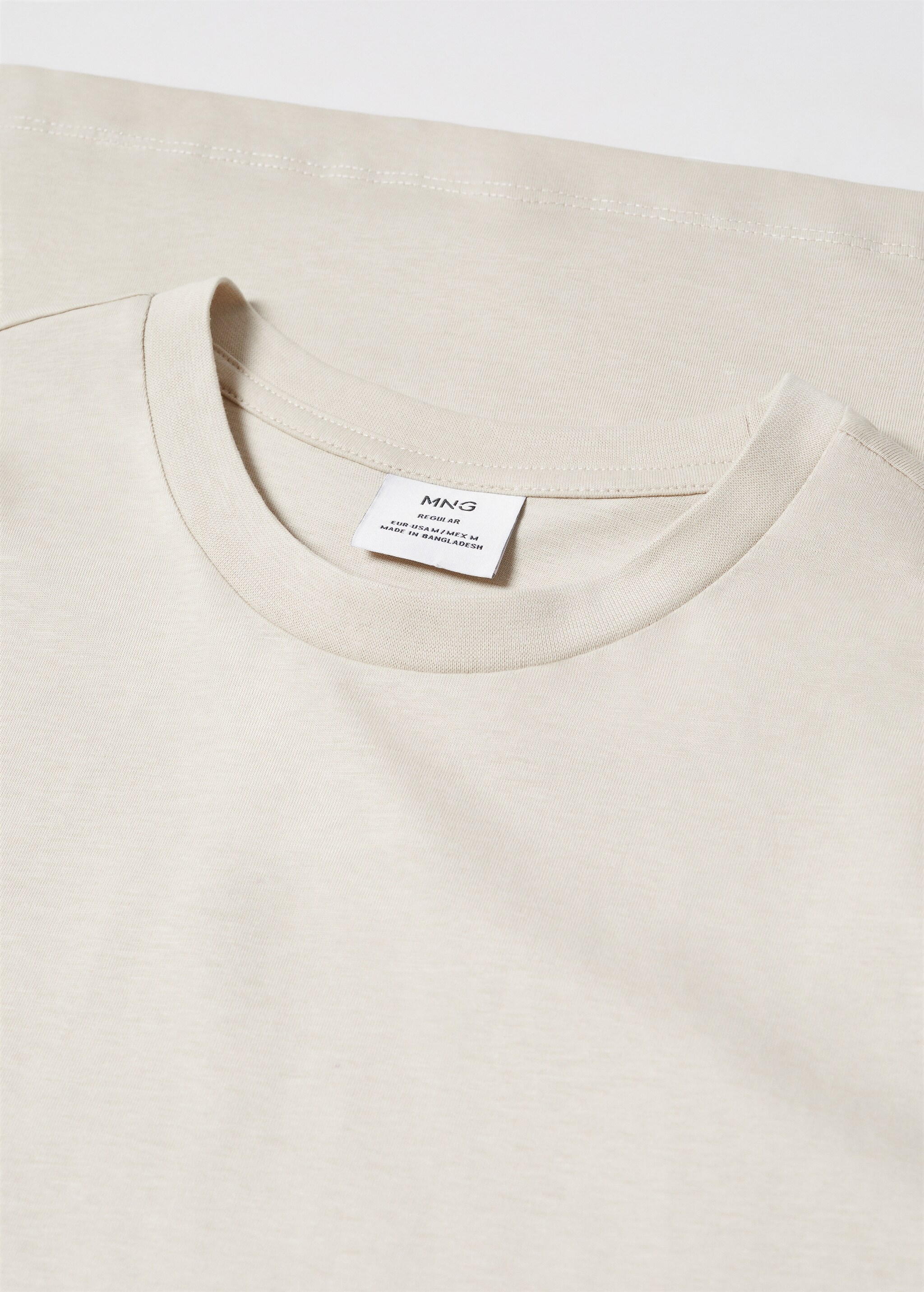Basic cotton stretch T-shirt - Detaliu al articolului 8