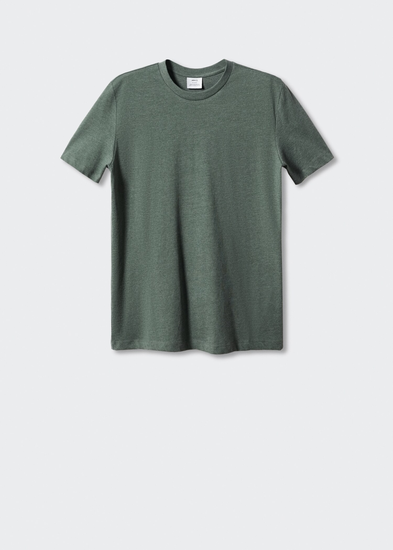 Basic cotton stretch T-shirt - Article without model
