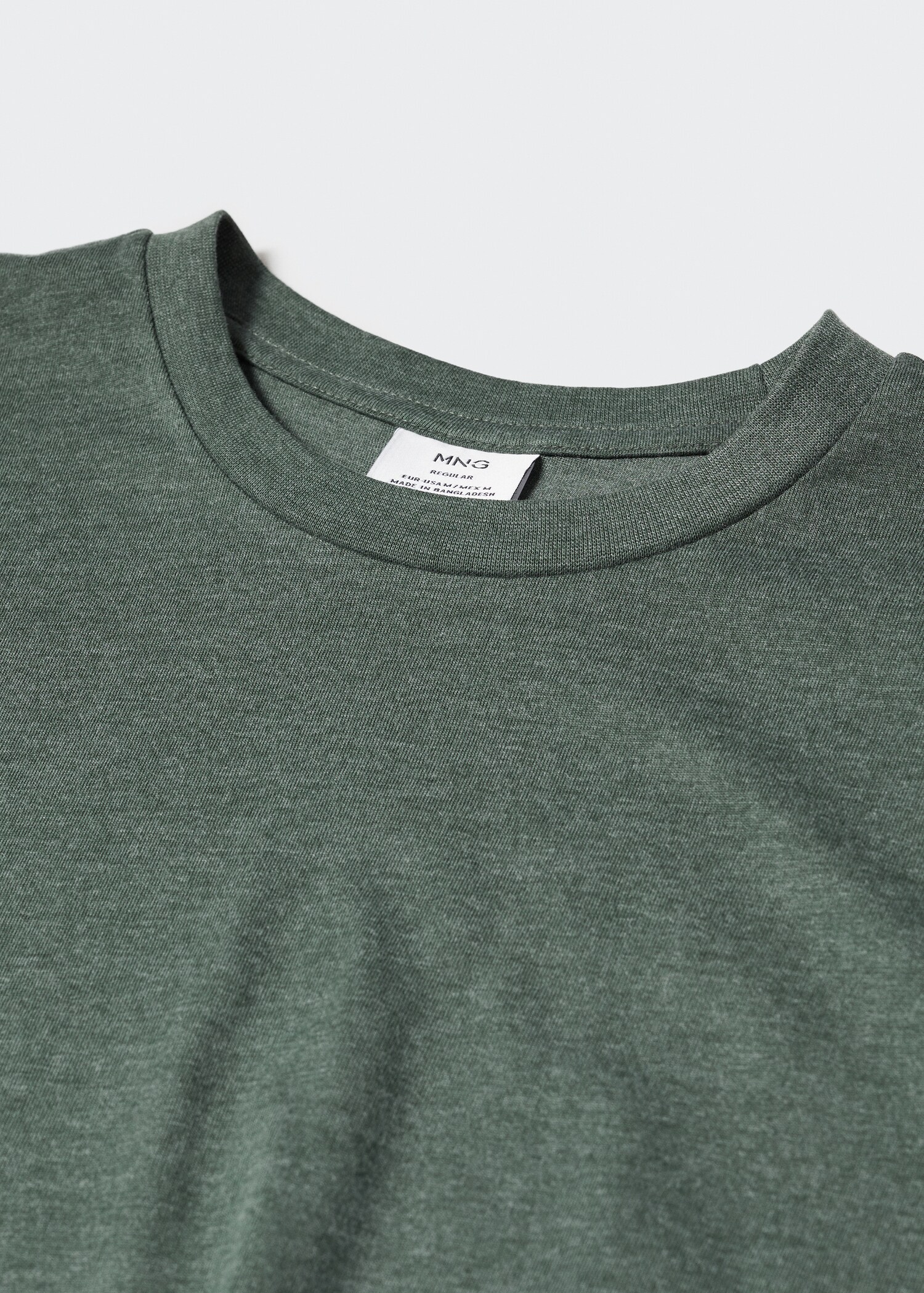 Basic cotton stretch T-shirt - Details of the article 8
