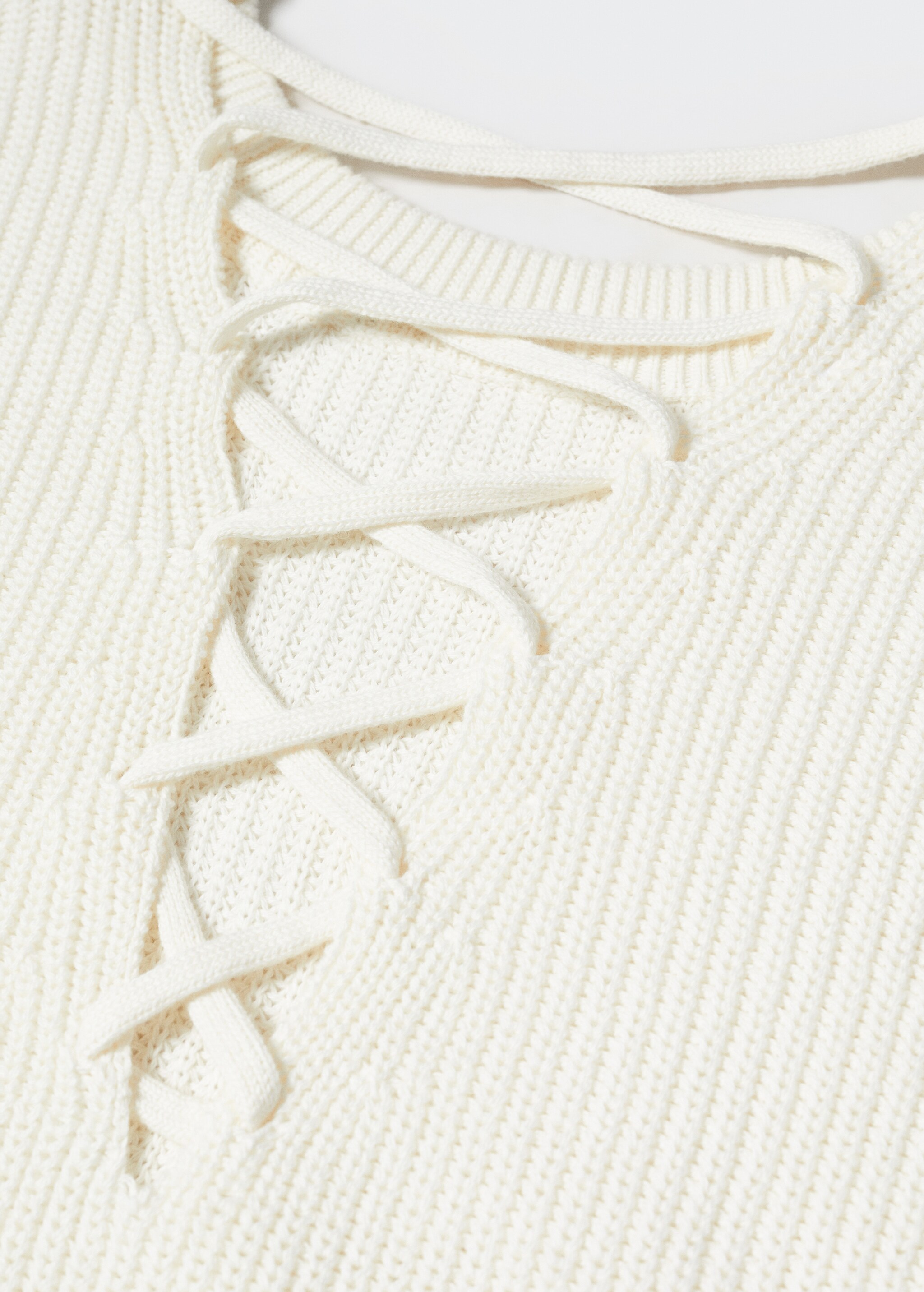 Knit cotton sweater - Detail van het artikel 8