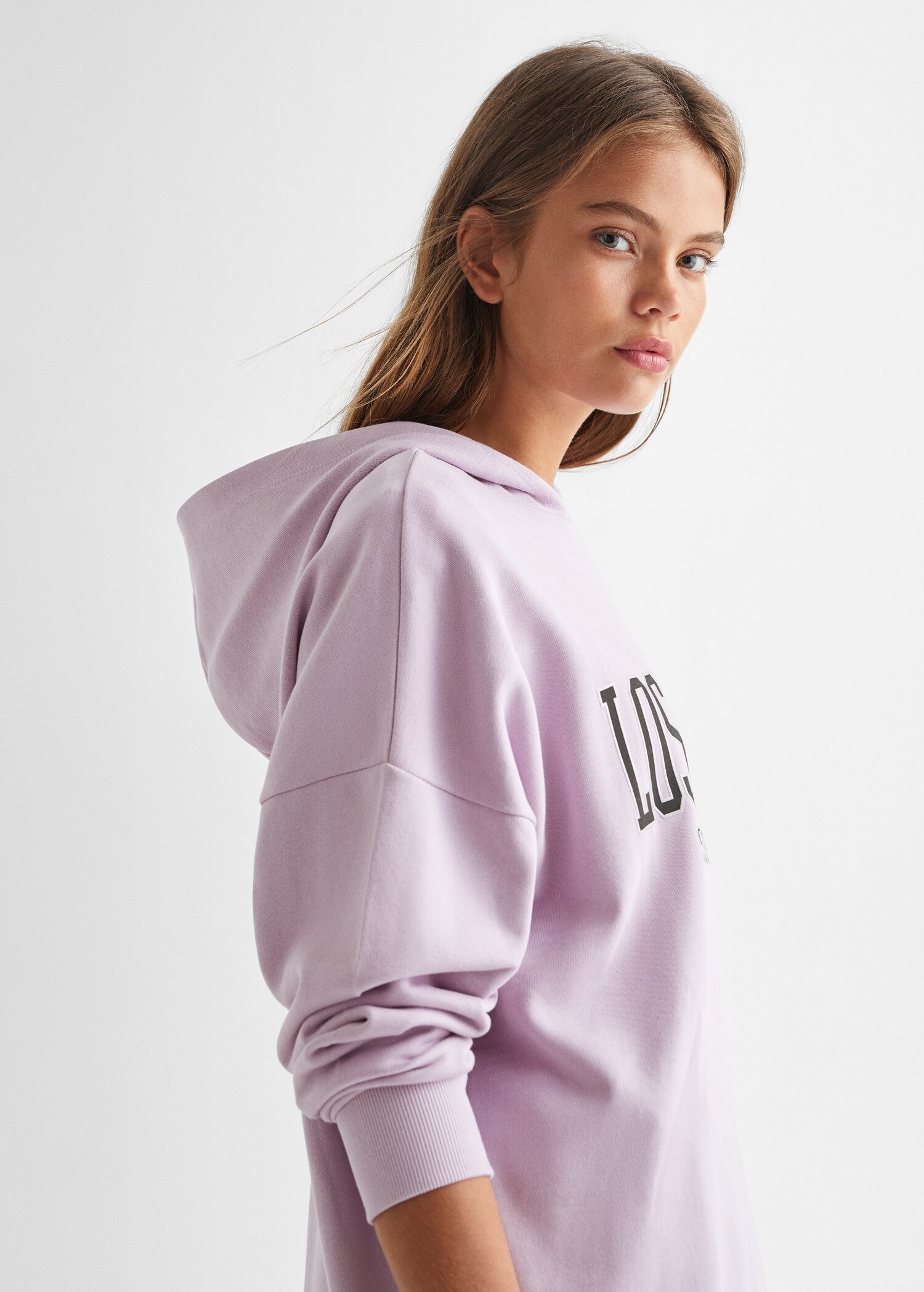 Sudadera estampada capucha - Detalle del artículo 1