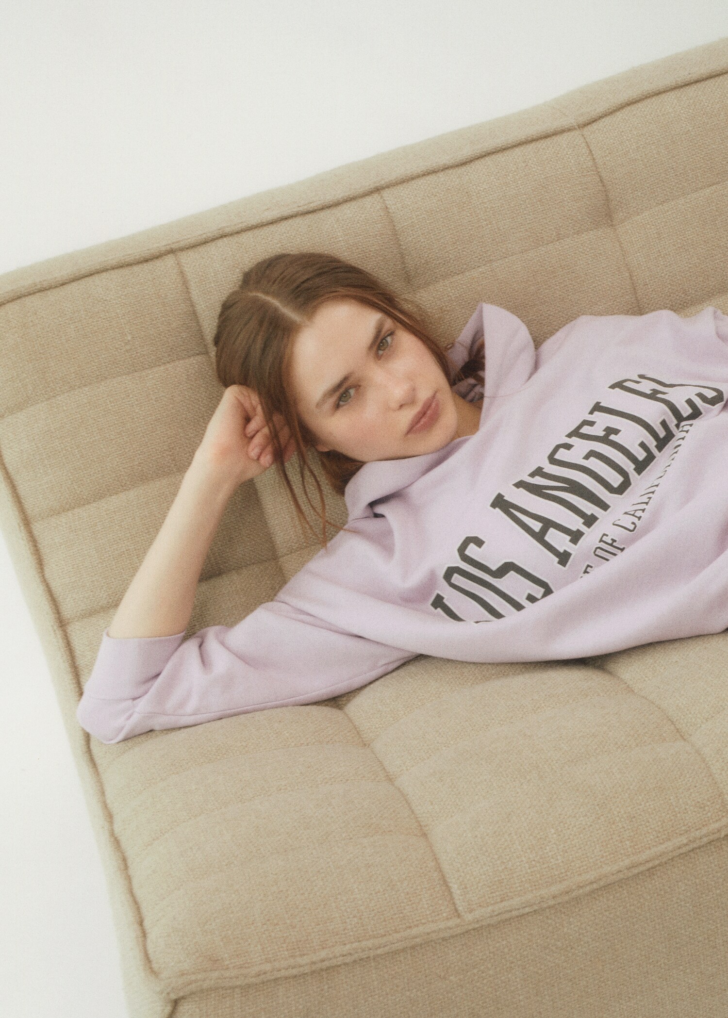 Sudadera estampada capucha - Detalle del artículo 5