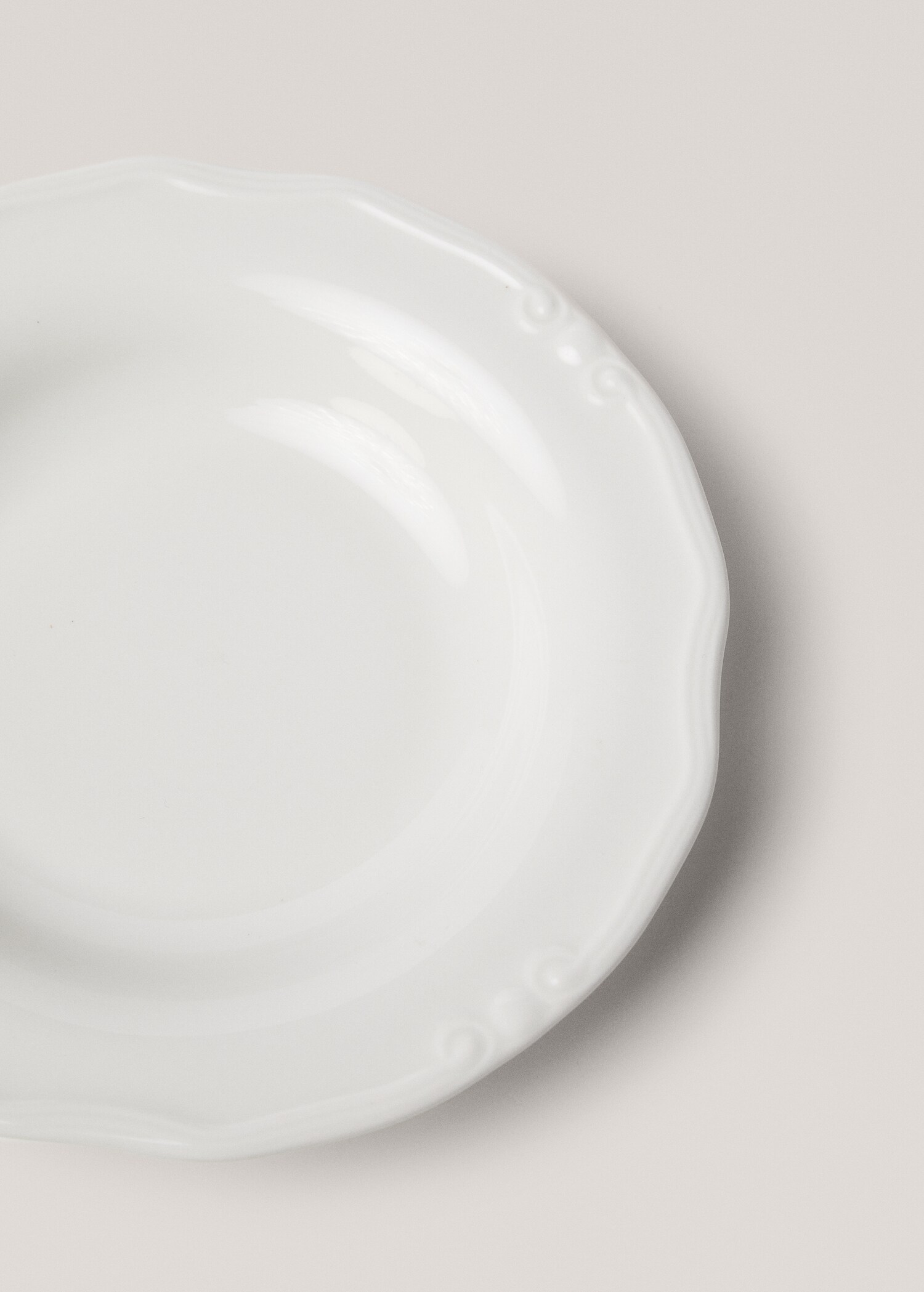 Assiette creuse romantique porcelaine - Détail de l'article 2
