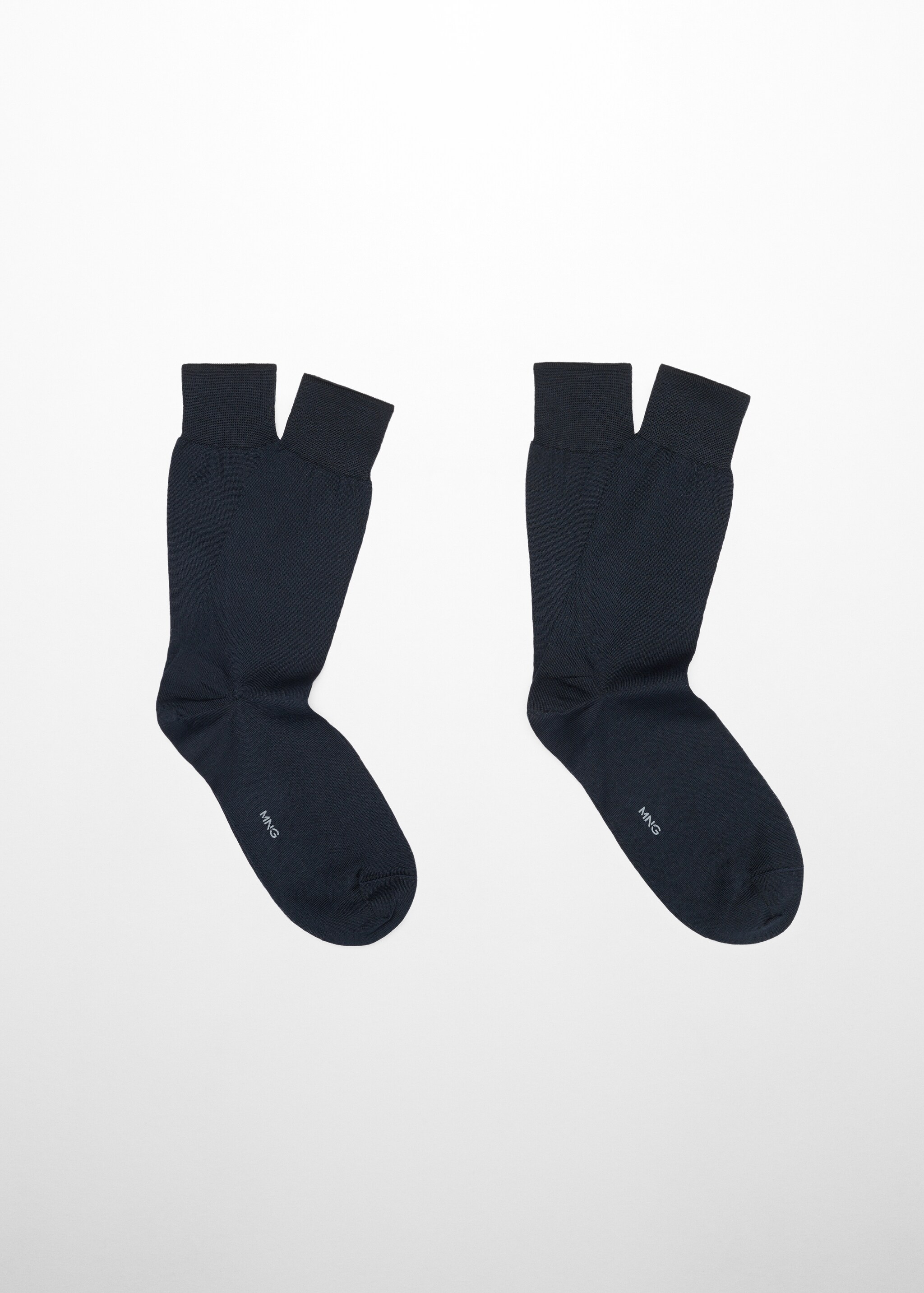 Pack 2 calcetines 100% algodón liso - Artículo sin modelo