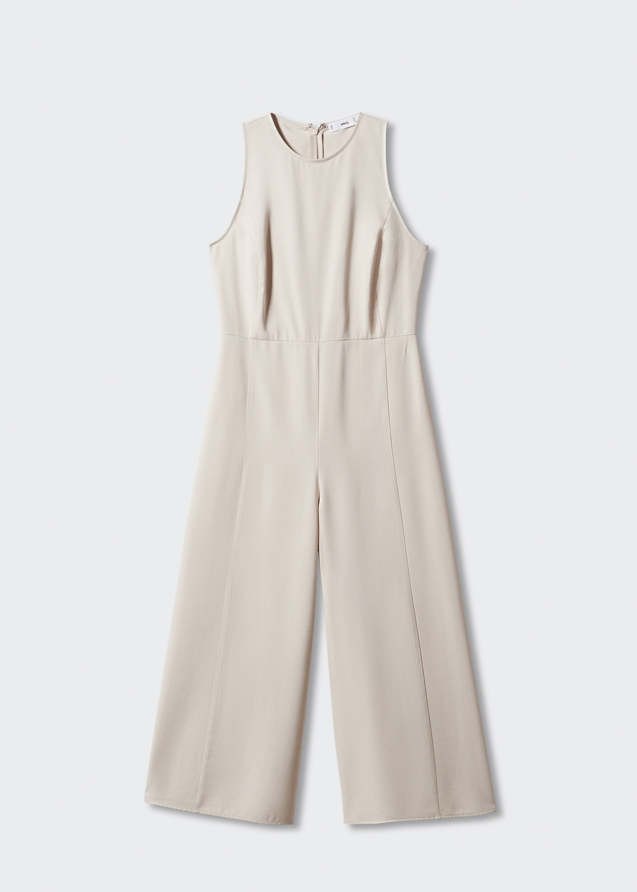 Cropped jumpsuit with straps - Article without model