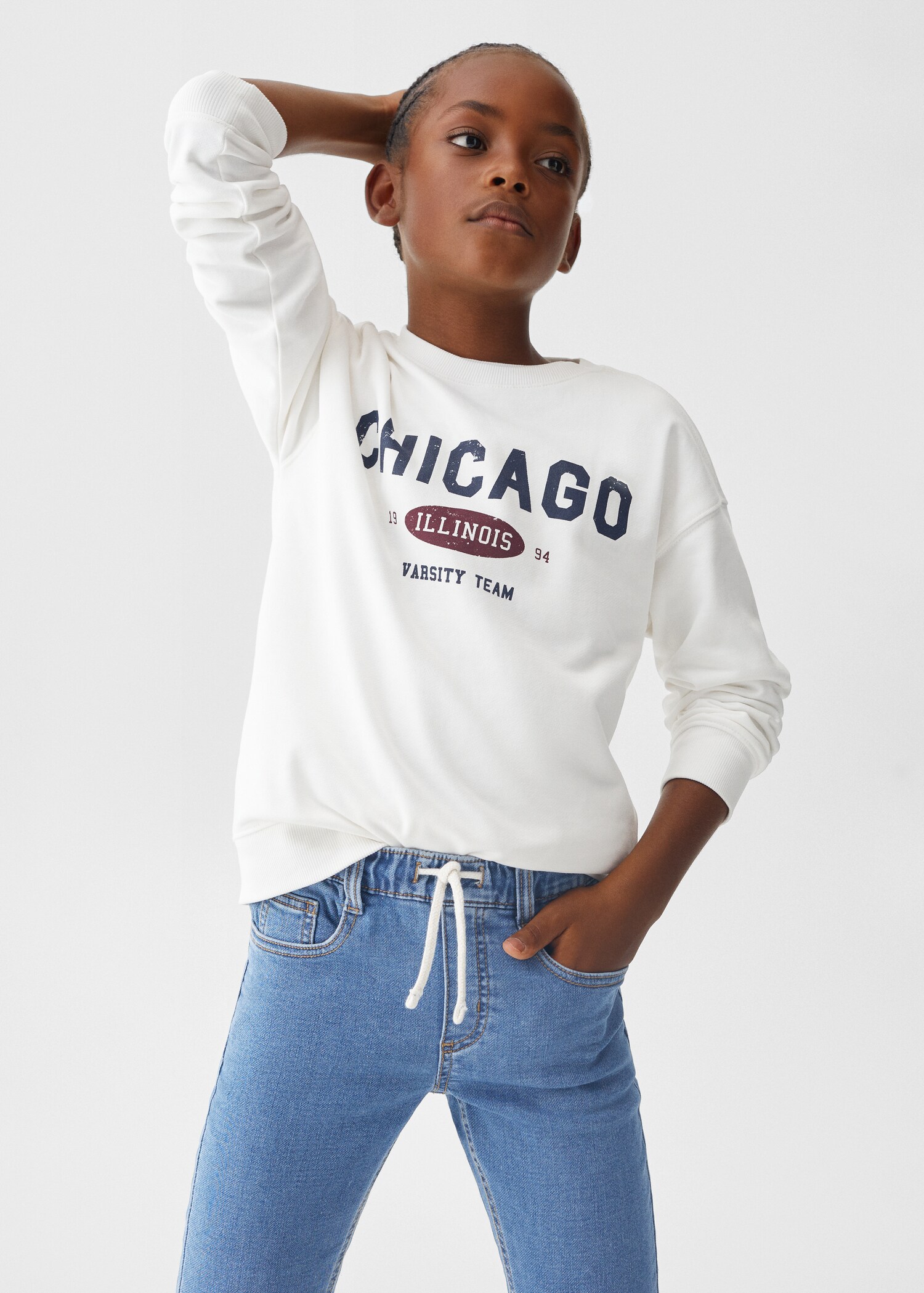 Comfy-fit jeans - Medium plane