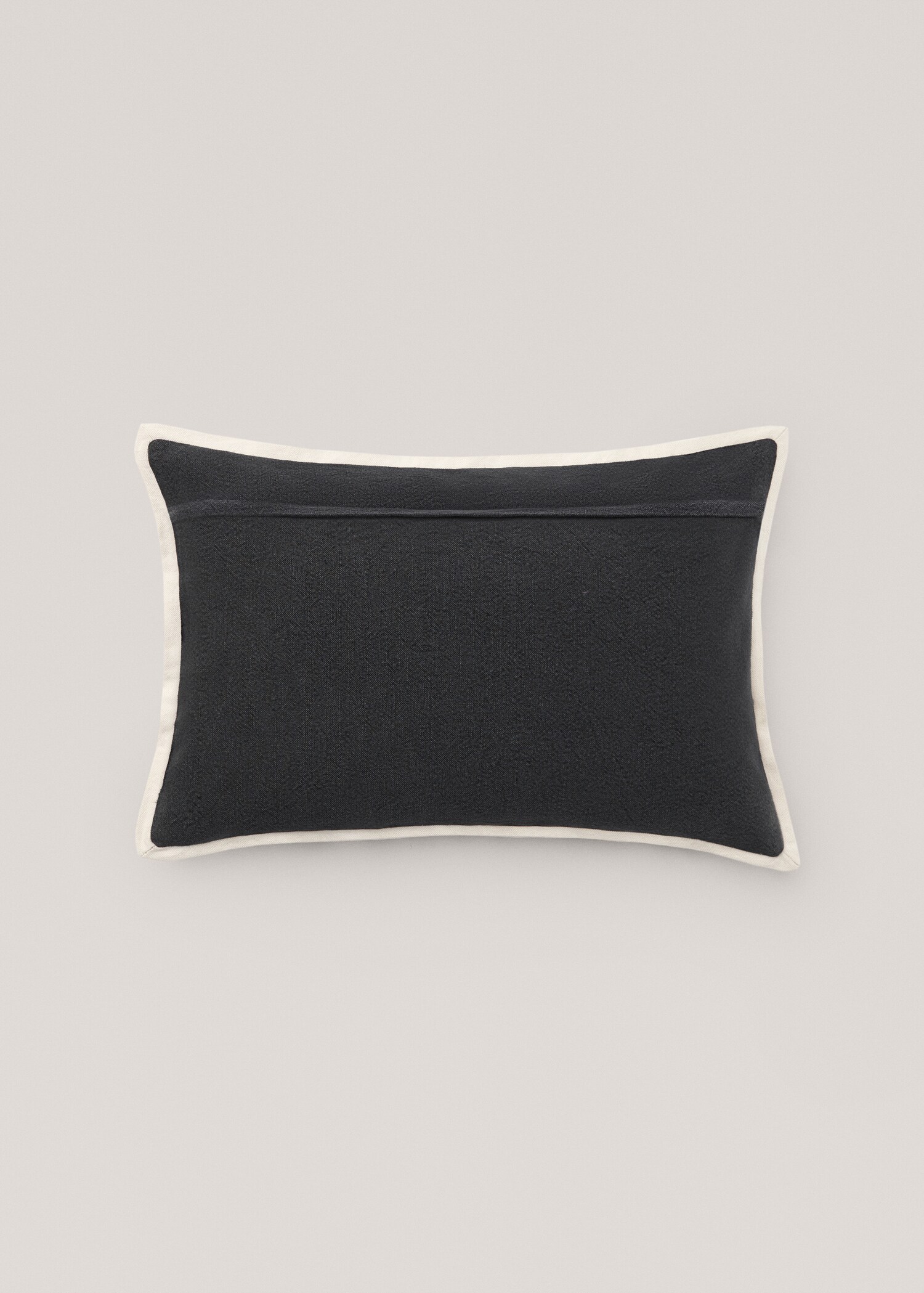 Housse coussin lin et coton mélangés 40x60 cm - Détail de l'article 1