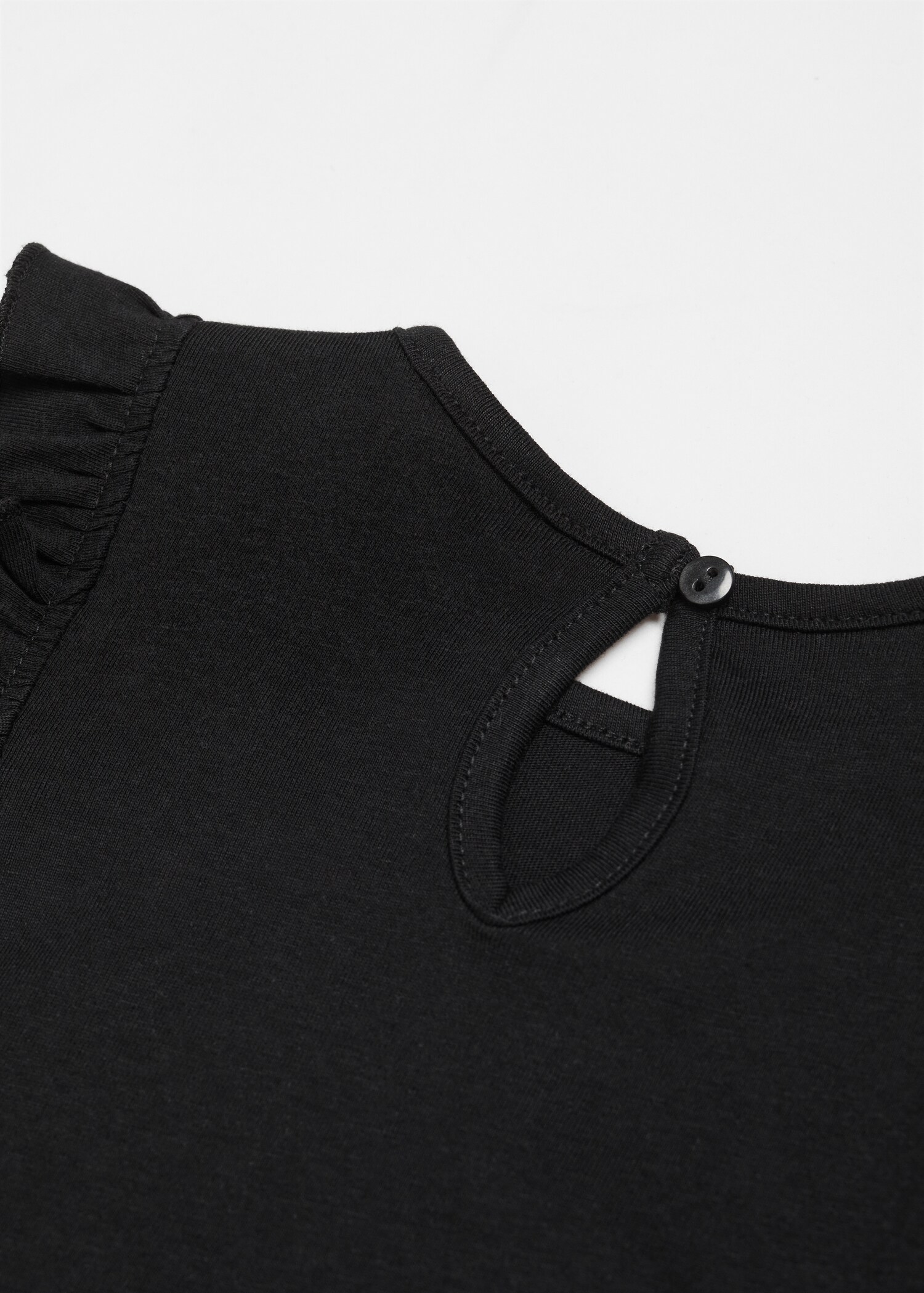 Long -sleeved t-shirt with ruffles - Детальніше про товар 8