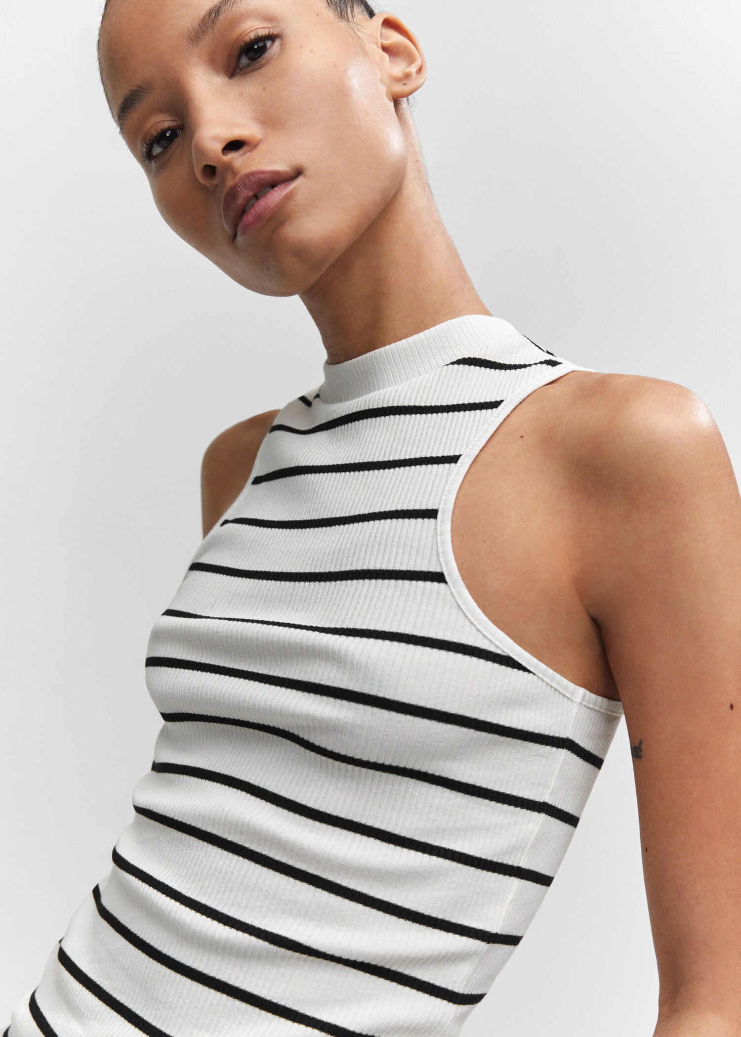 Top rayas cuello perkins - Detalle del artículo 1