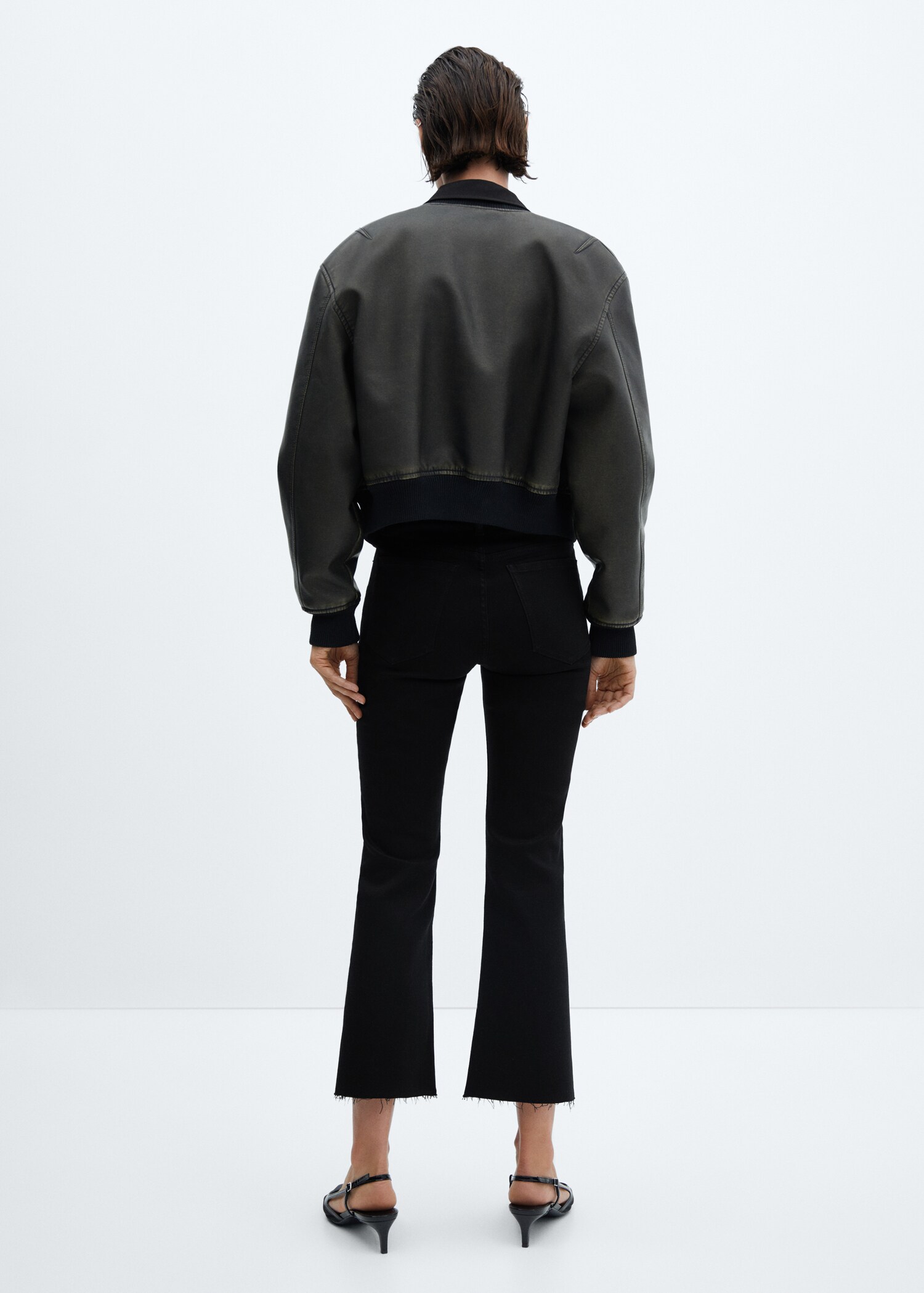 Jeans Sienna flare crop - Reverso del artículo
