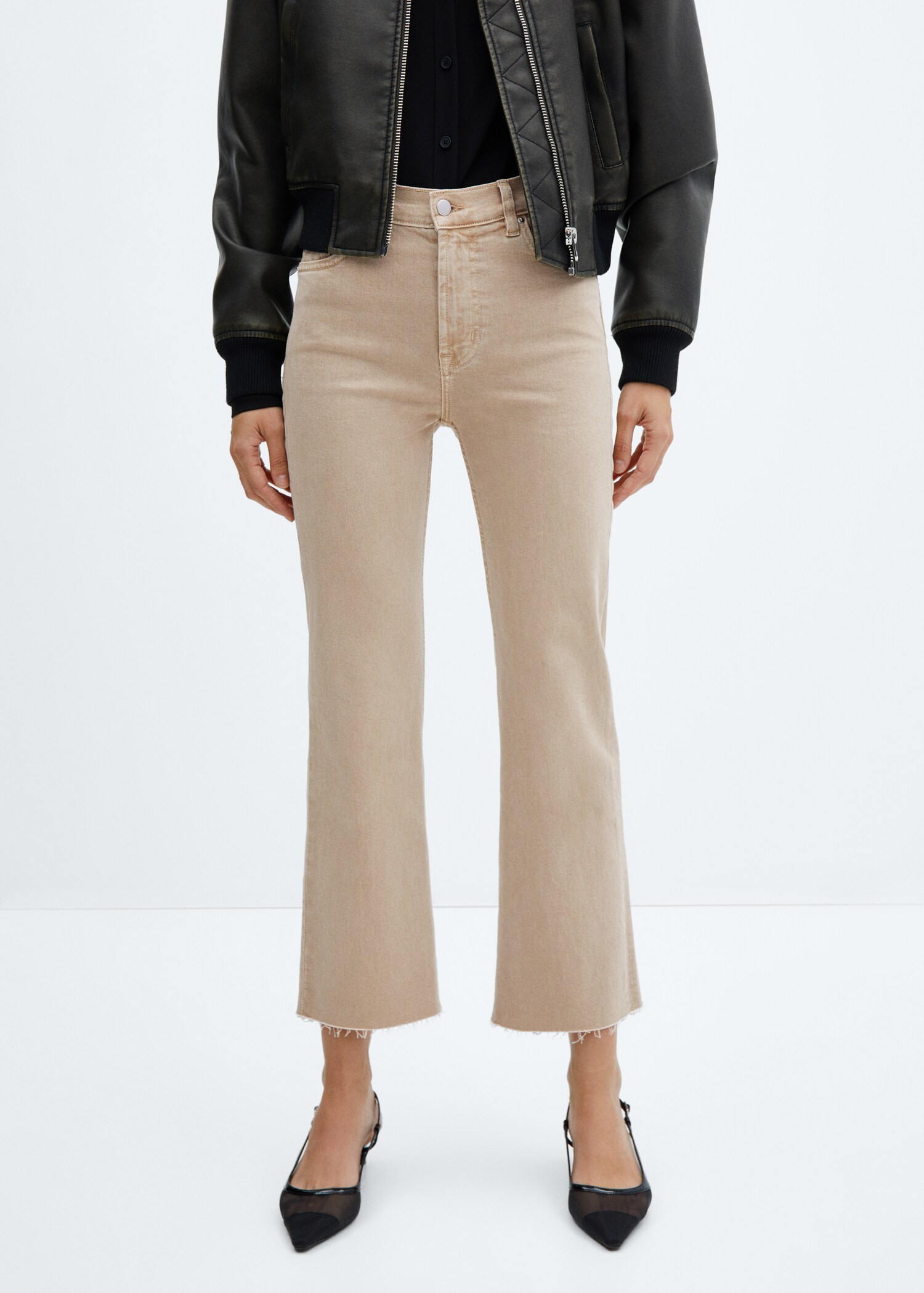 Jean Sienna flare crop - Plan moyen