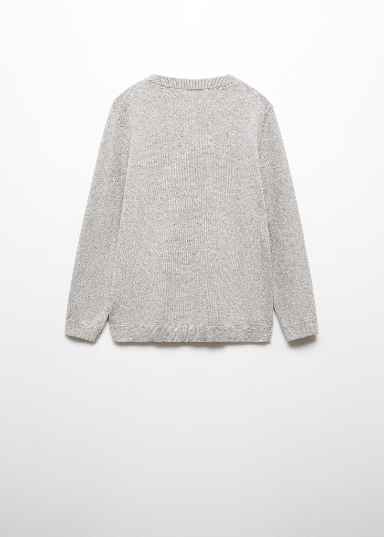 Strickpullover aus Baumwolle - Rückseite des Artikels