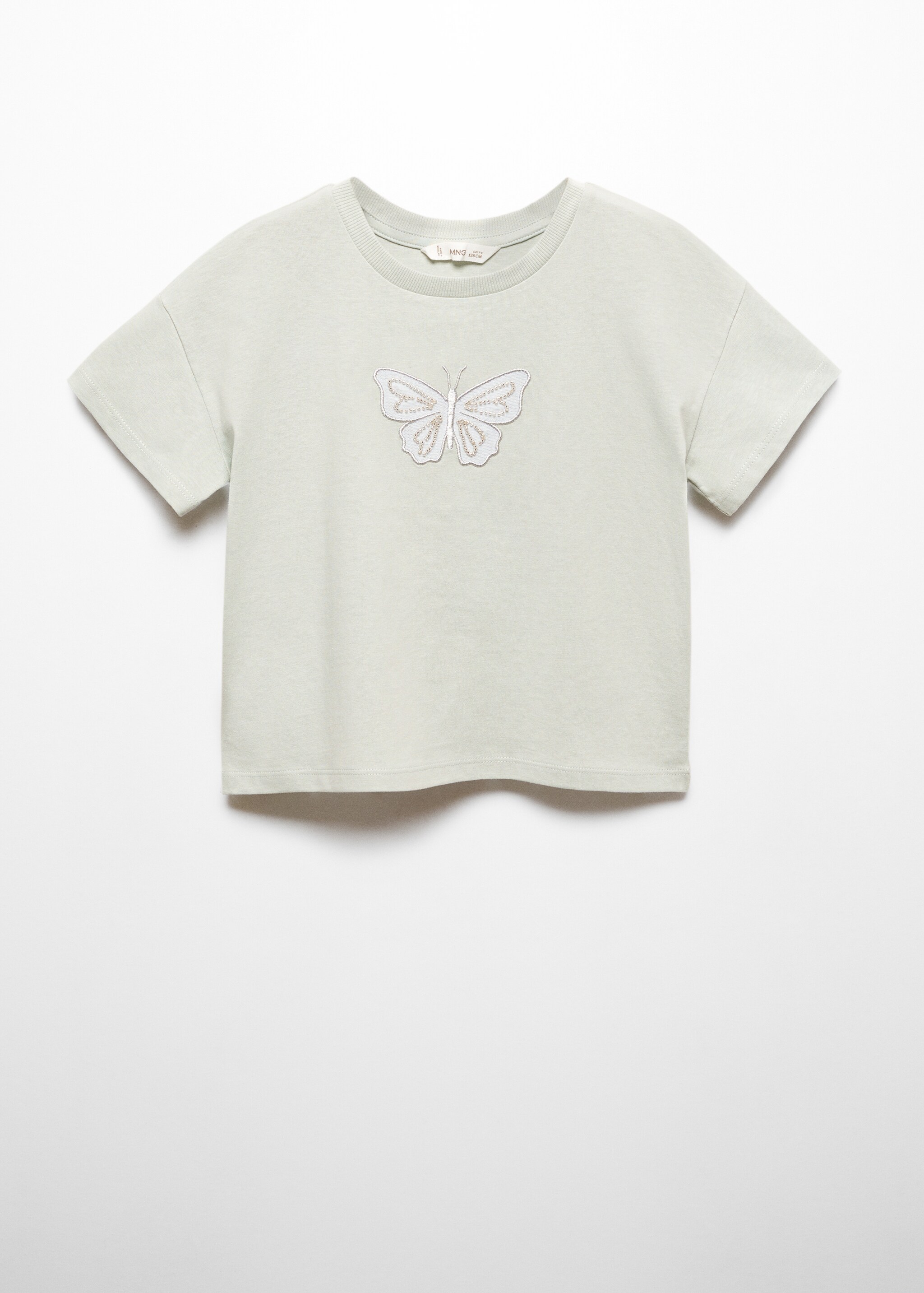 Camiseta mariposa relieve - Article without model