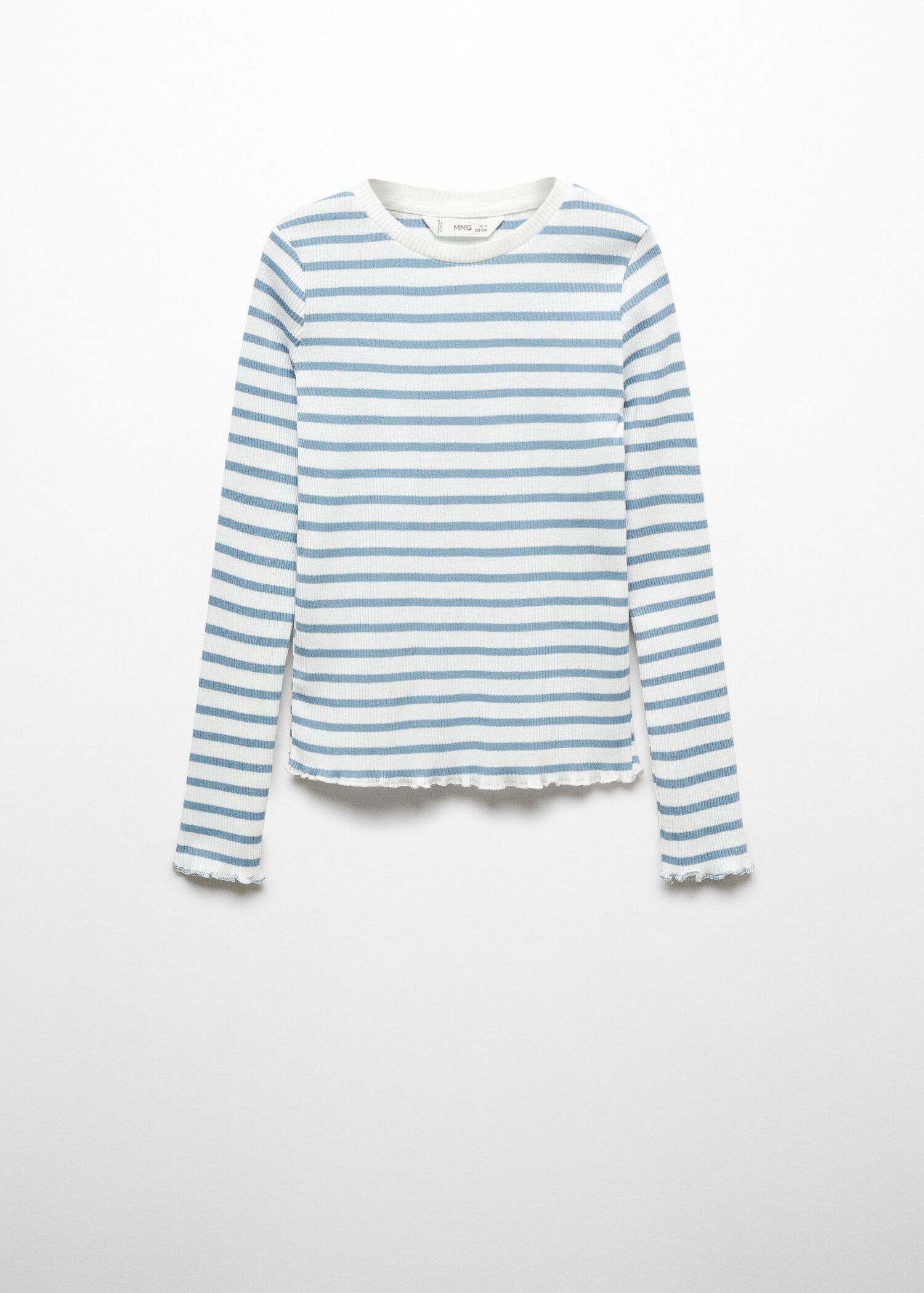 Long-sleeved knitted t-shirt - Article without model