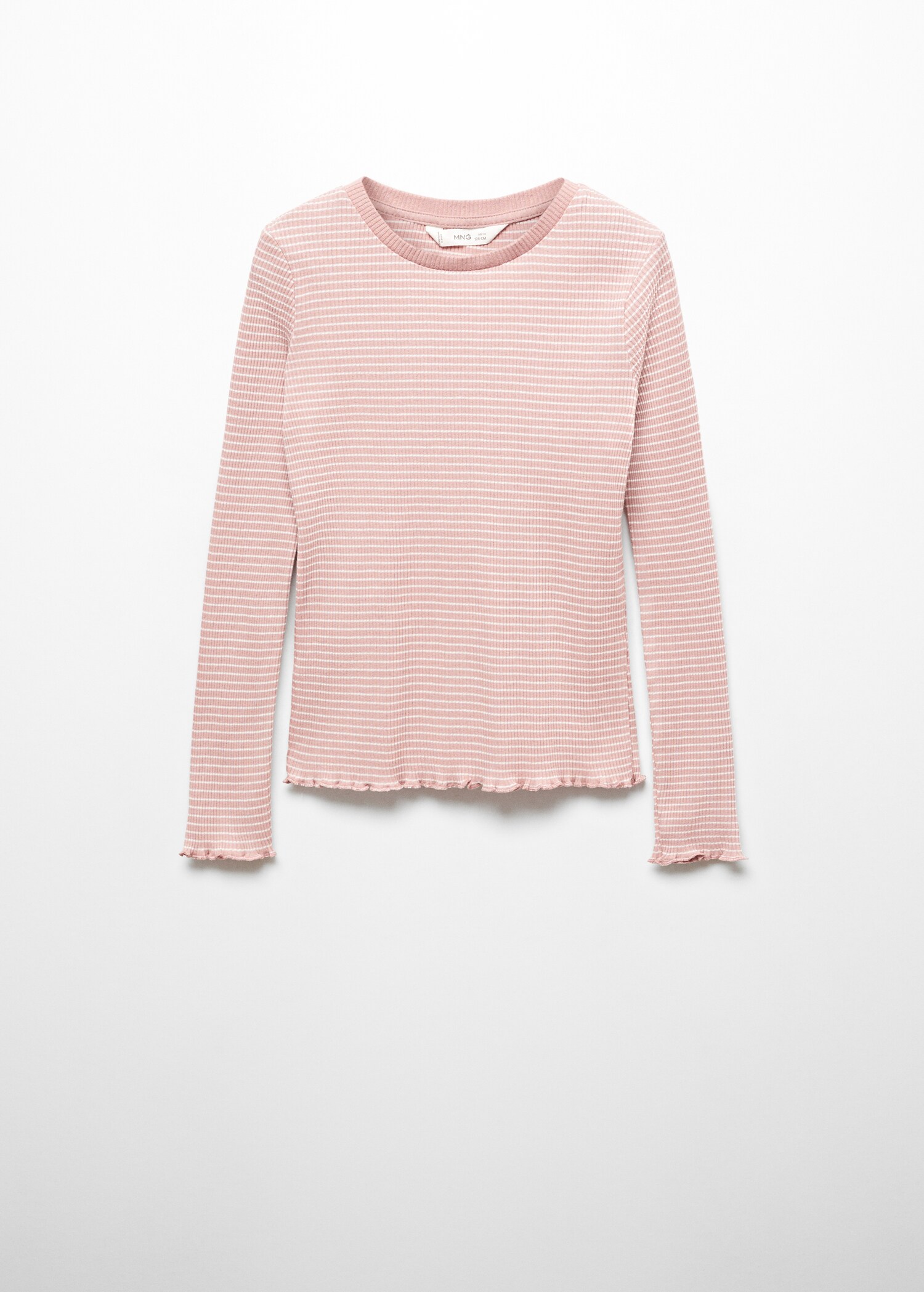 Long-sleeved knitted t-shirt - Article without model