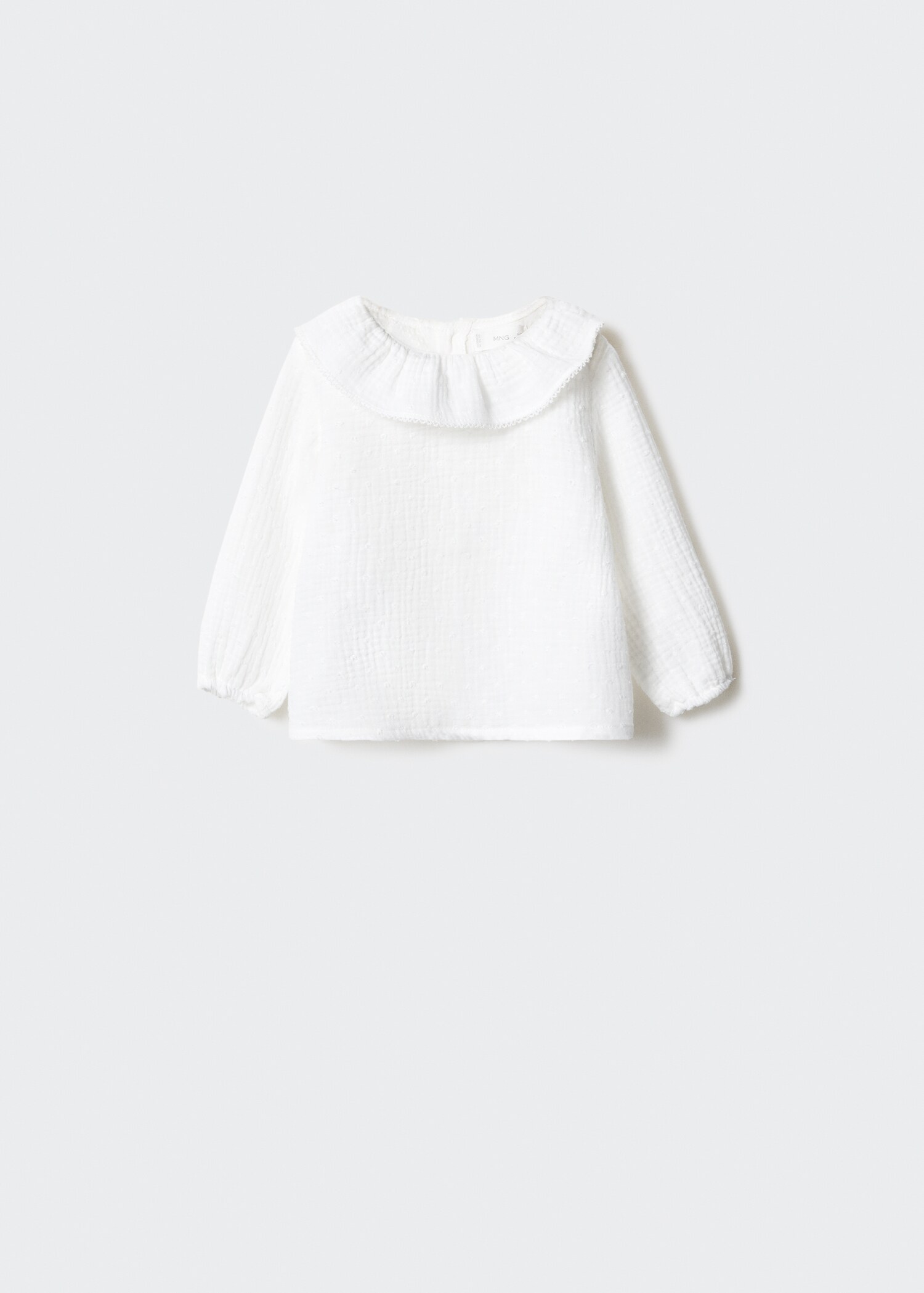Camisa cuello babydoll - Artículo sin modelo