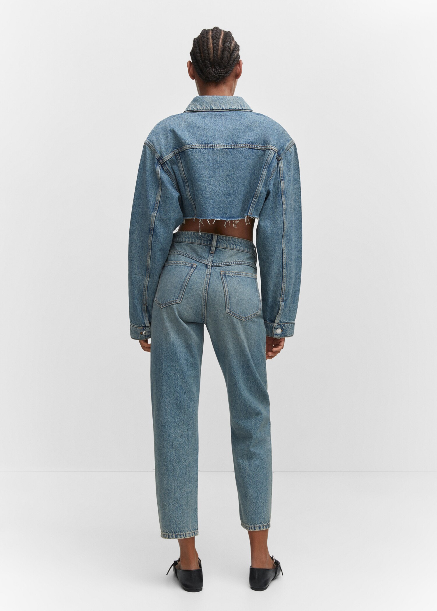 Mom2000 high-waist mom jeans - Achterkant van het artikel