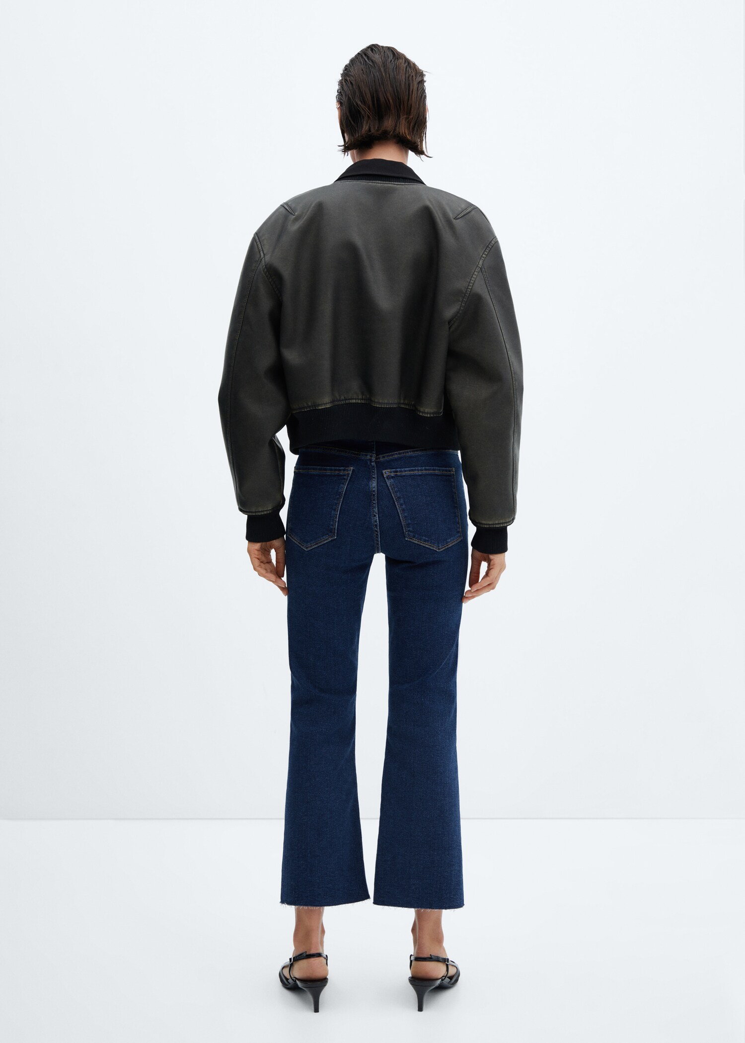 Jean Sienna flare crop - Verso de l’article