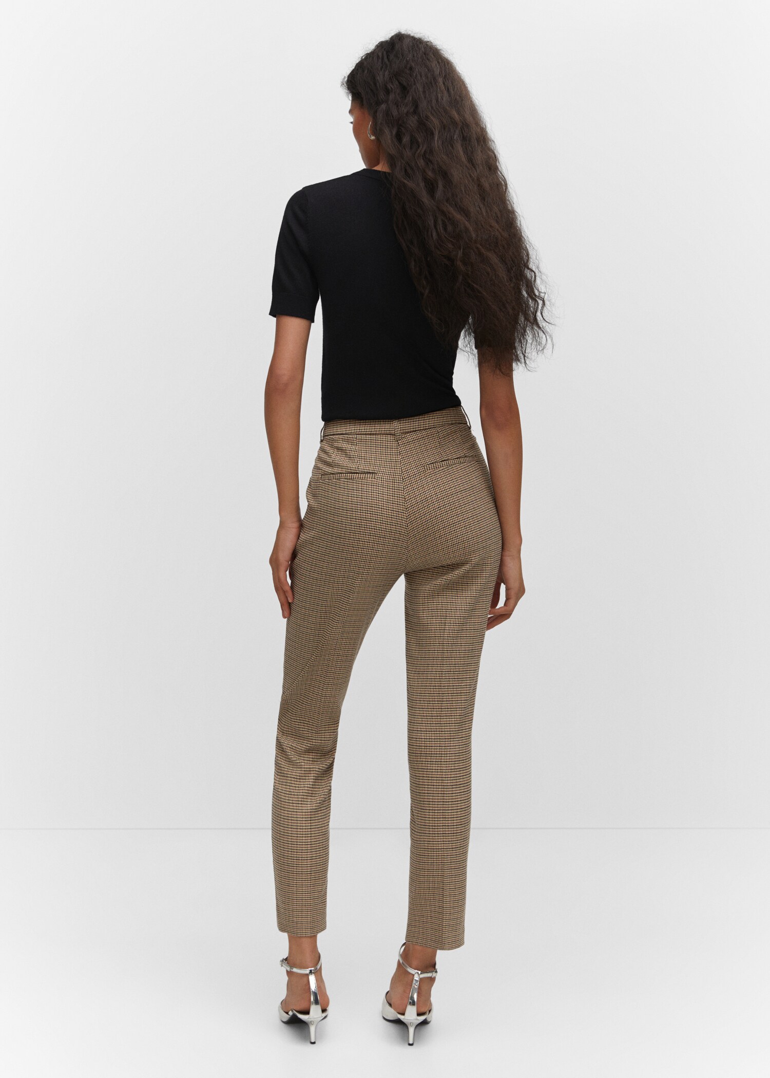 Pantaloni skinny vita media - Retro dell'articolo