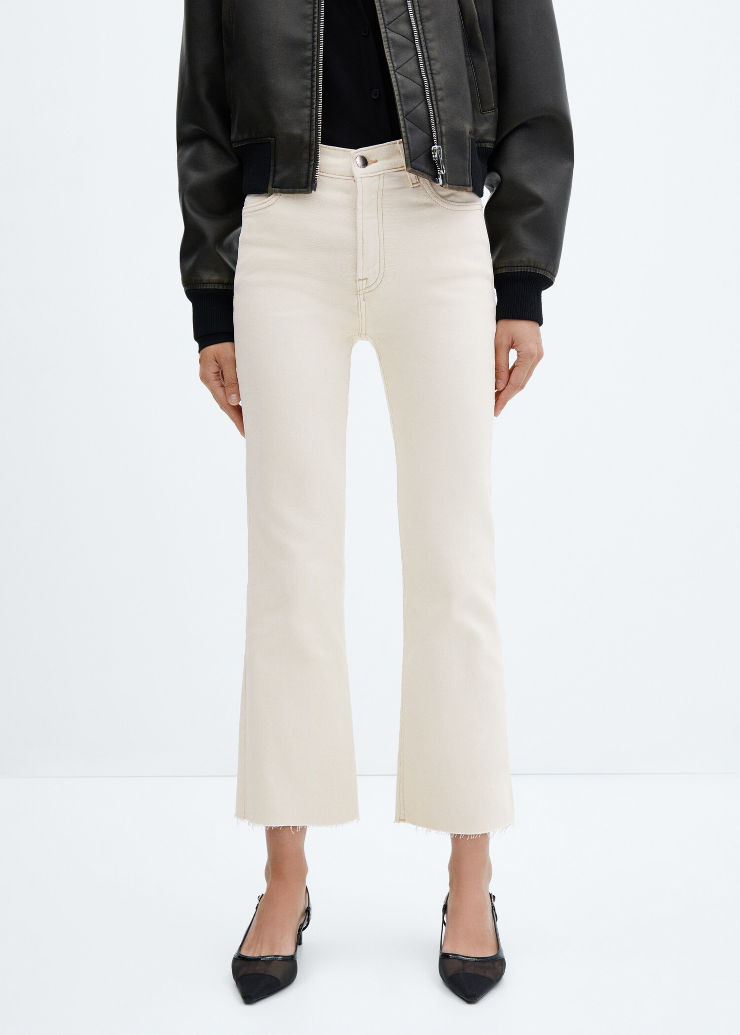 Jean Sienna flare crop - Plan moyen