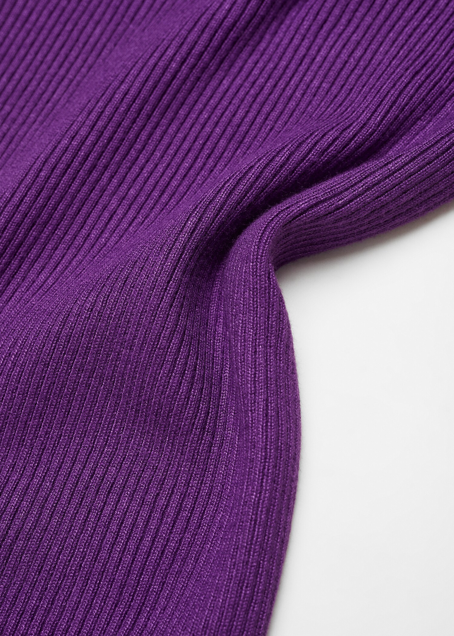 Pull-over maille côtelée dos plongeant - Détail de l'article 8